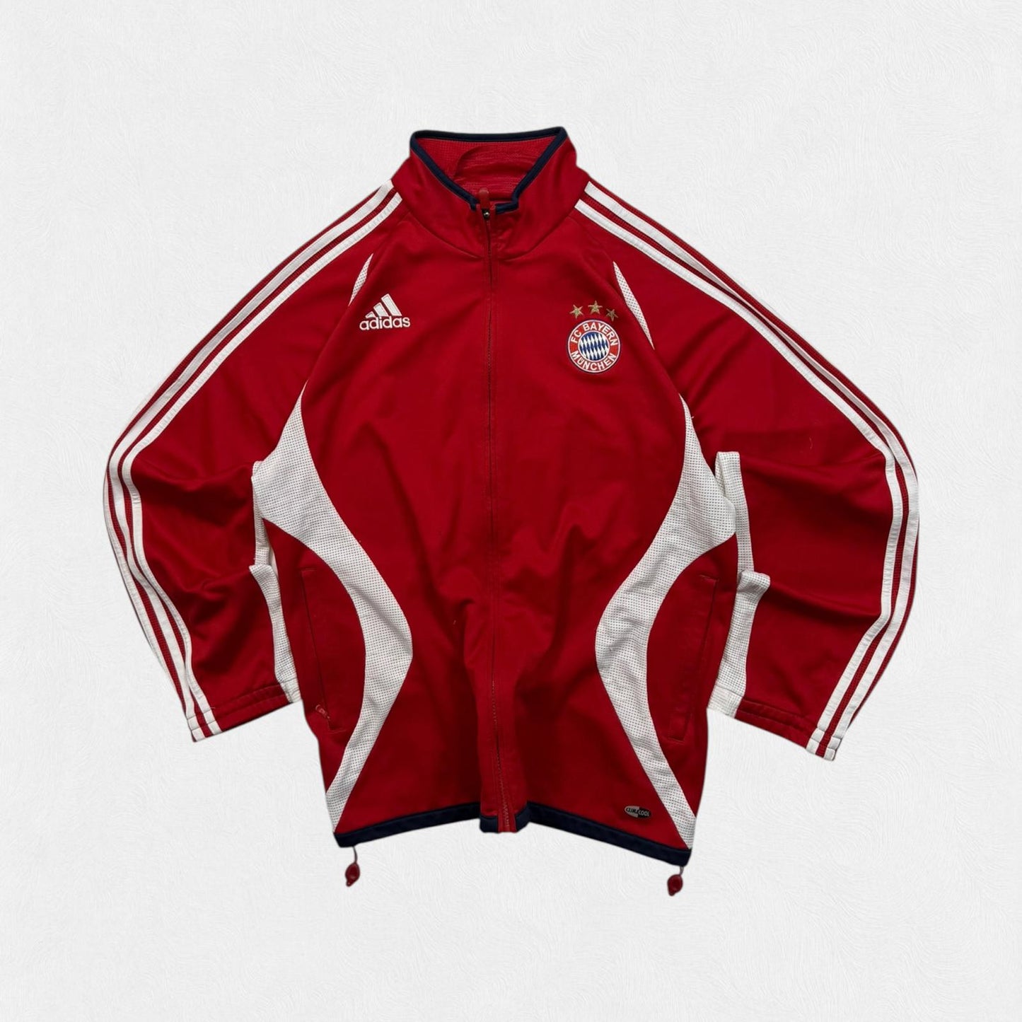 Vintage Bayern Munich 2006/07 Adidas football track jacket (XL)