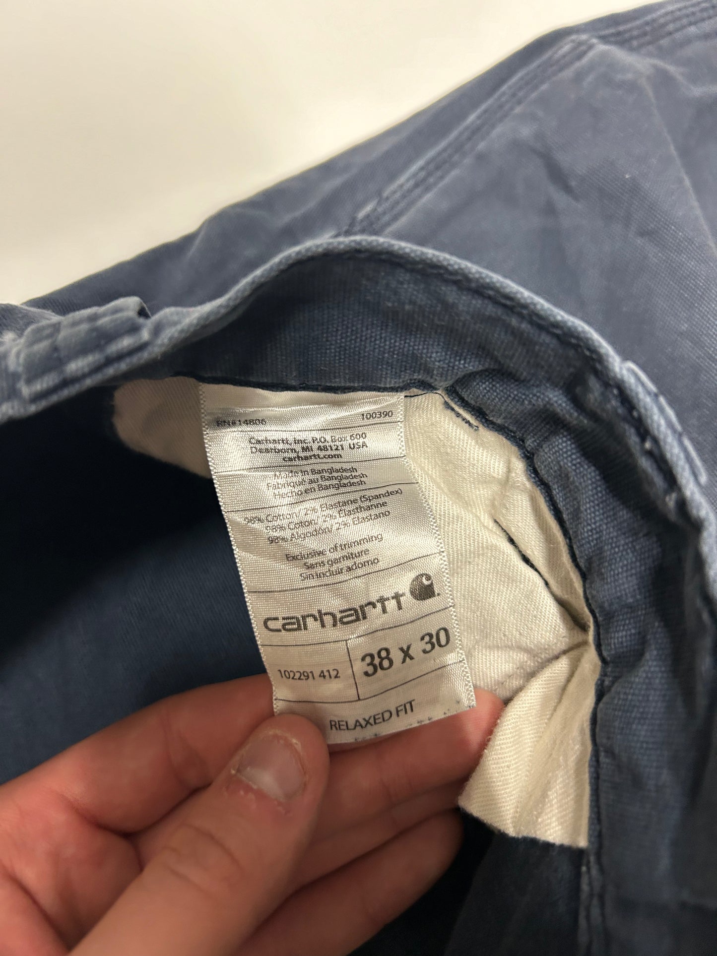 Carhartt carpenter pants (W38)