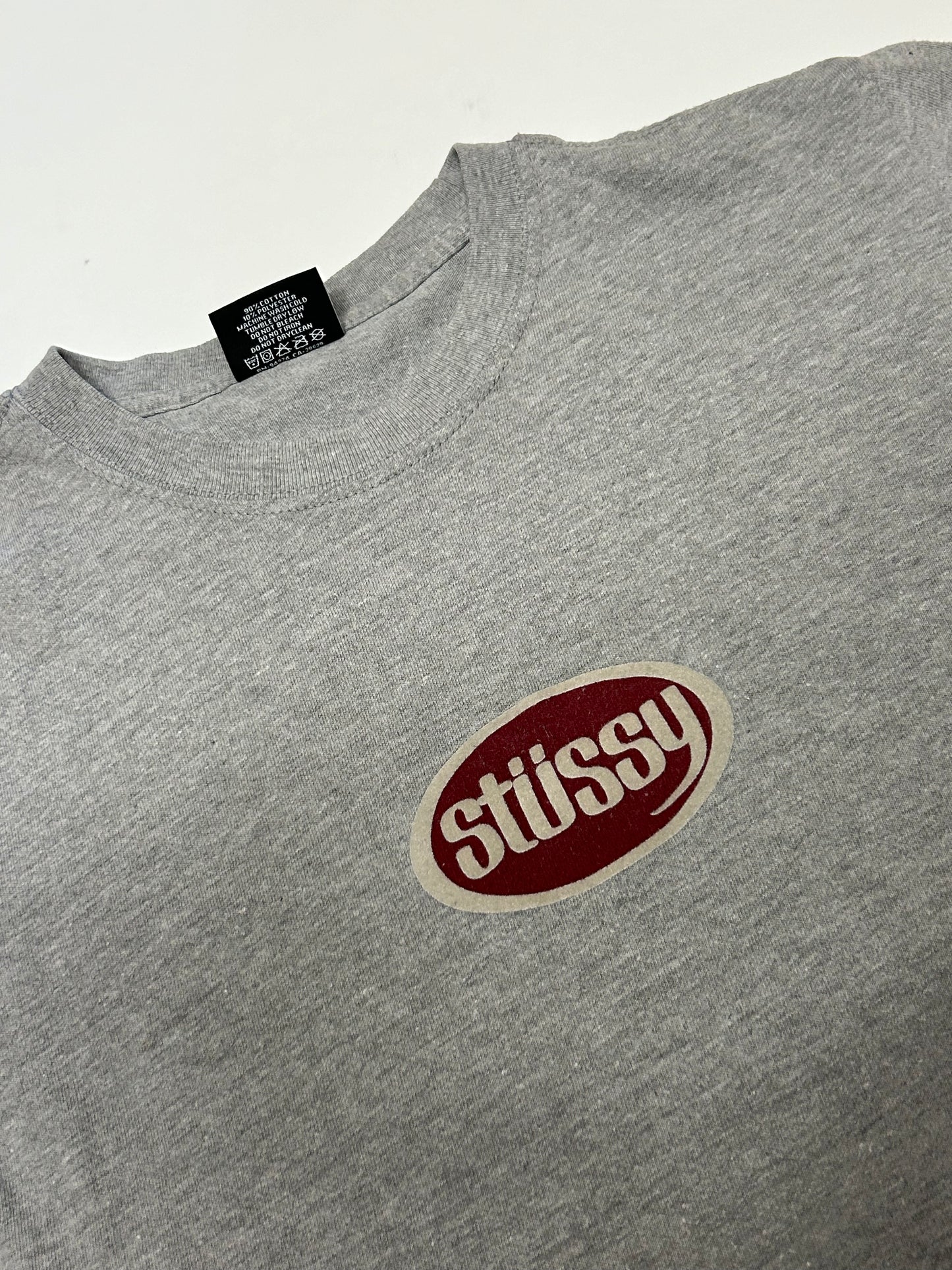 Stussy centre logo tee (L)