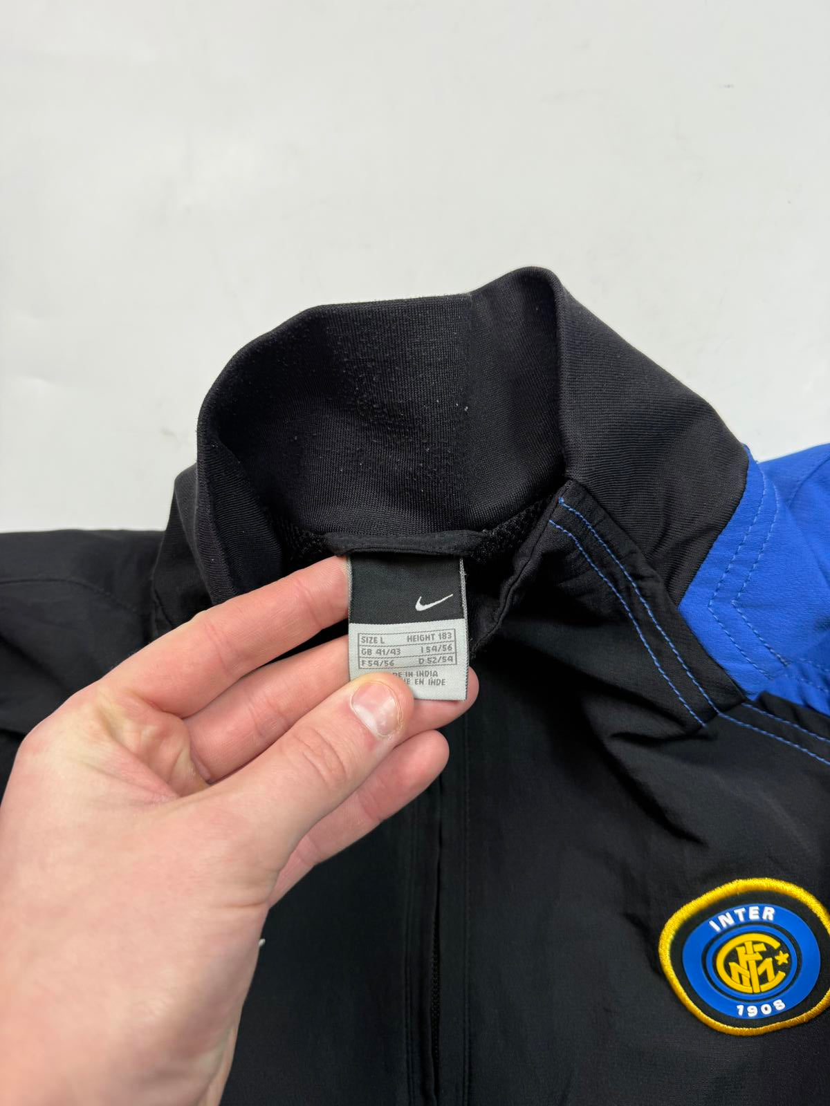Vintage Inter Milan 2004/05 Nike track jacket (L)
