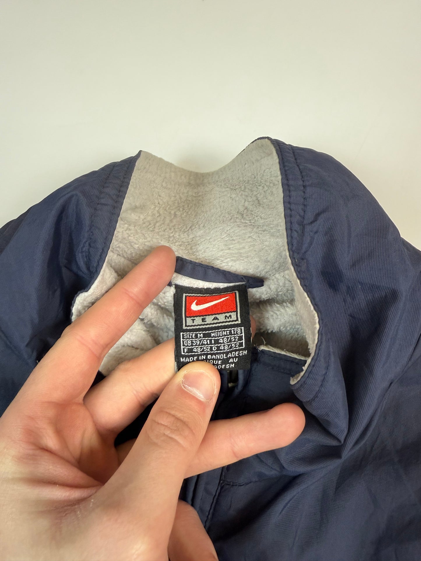 Vintage Barcelona 2000/01 Nike bench coat (M)