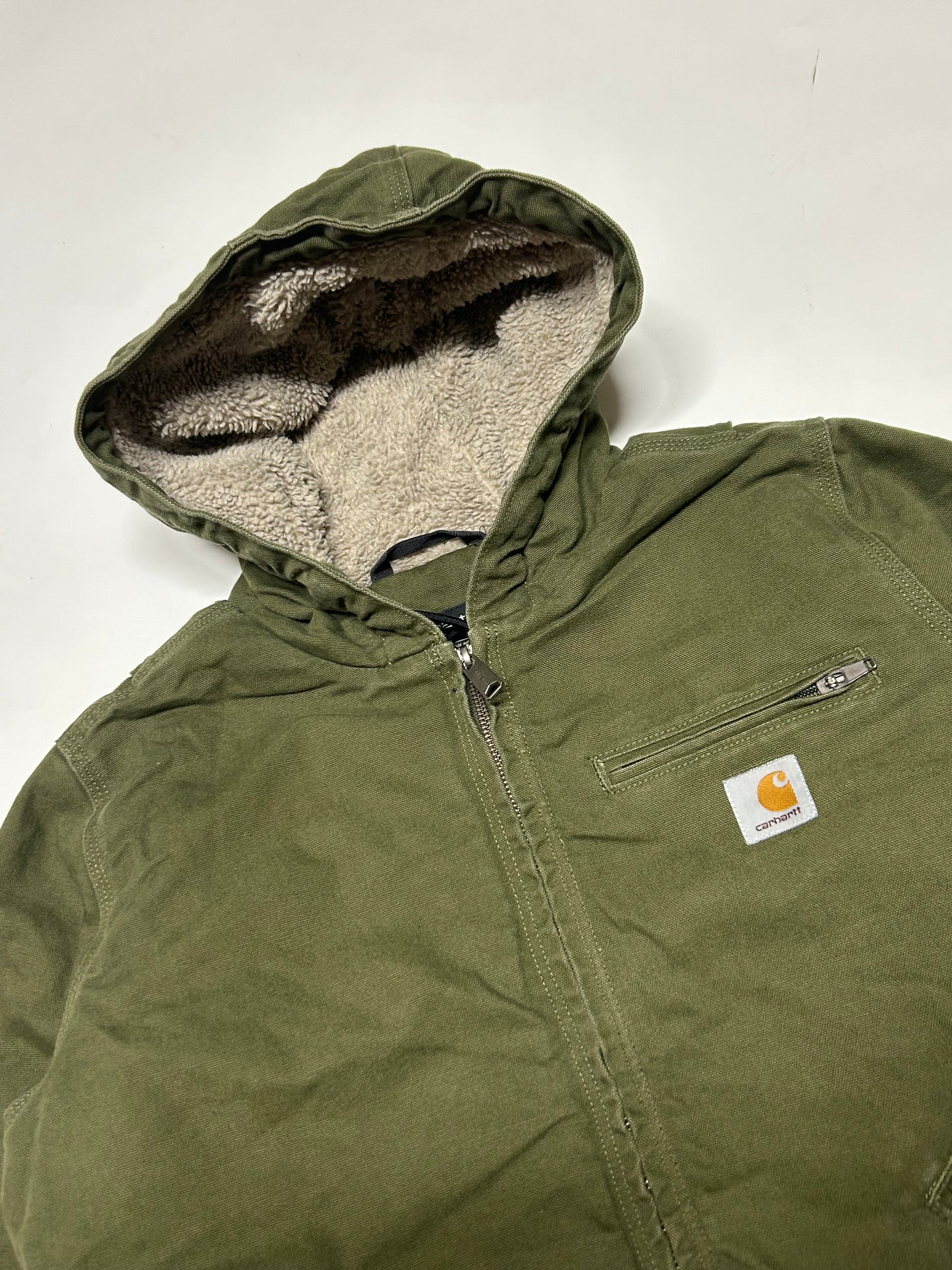 Carhartt hooded active jacket (S)