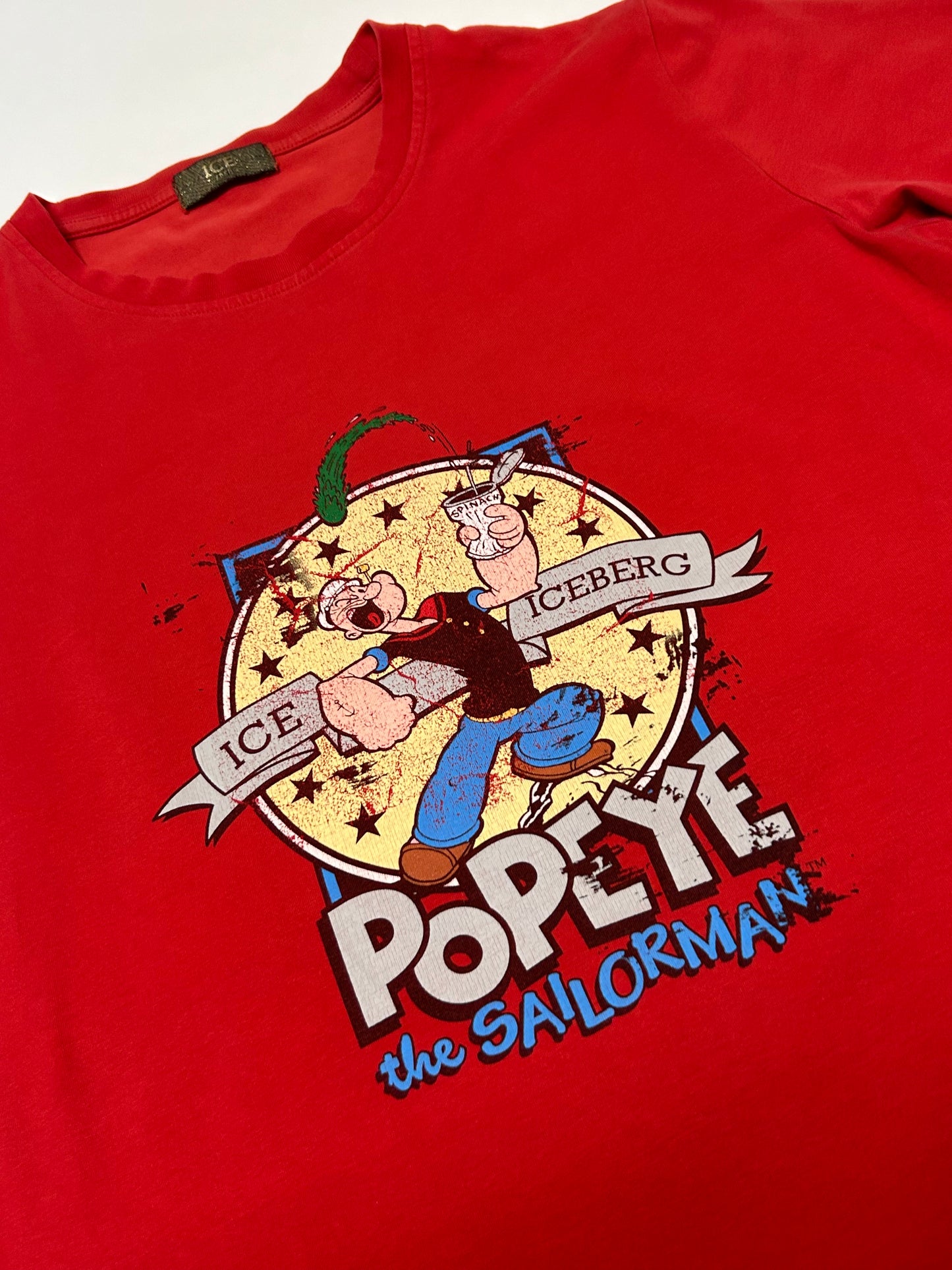 Vintage Iceberg 2008 popeye tee (M)
