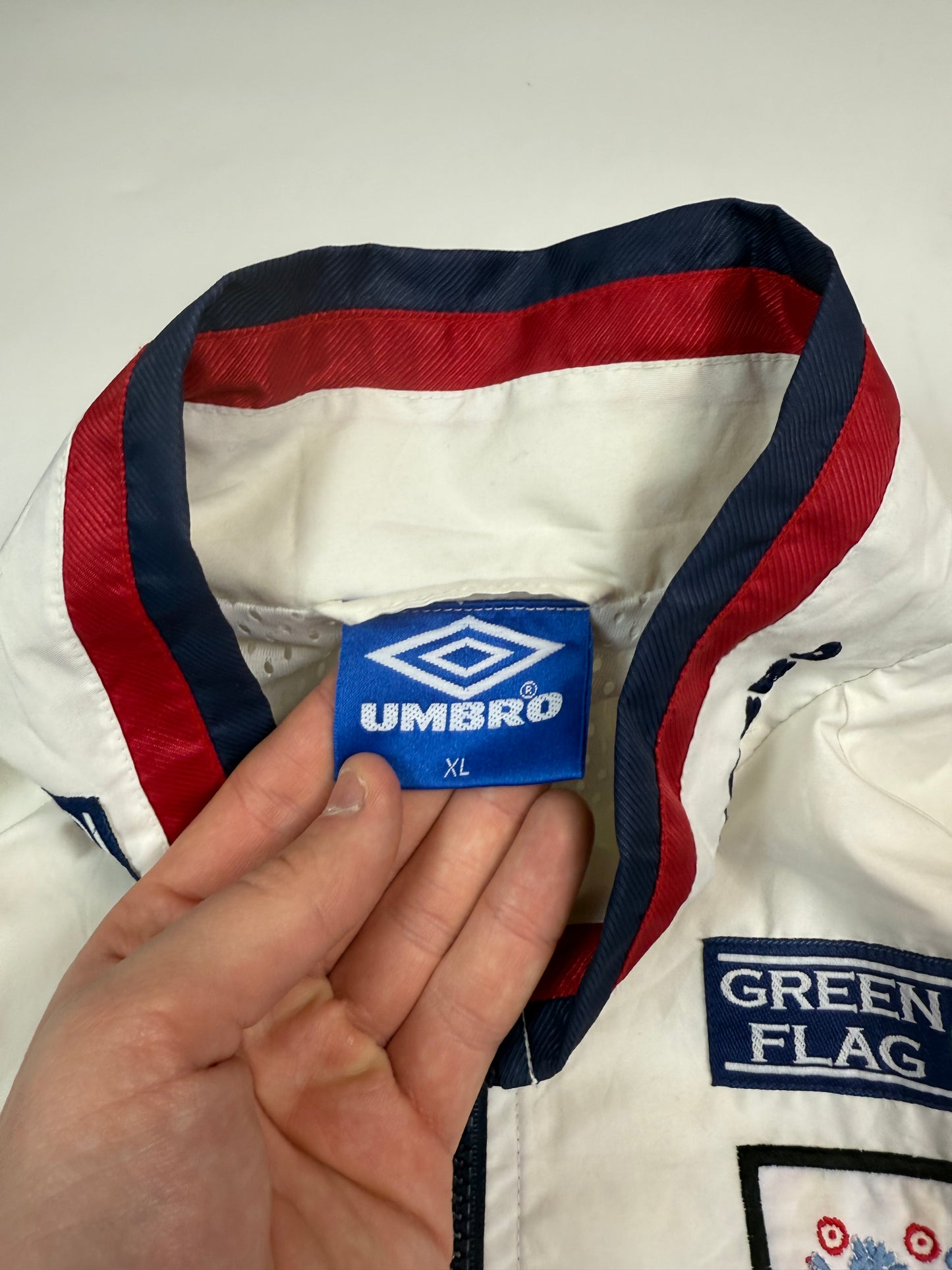 Vintage England 1998 world cup Umbro football track jacket (XL)