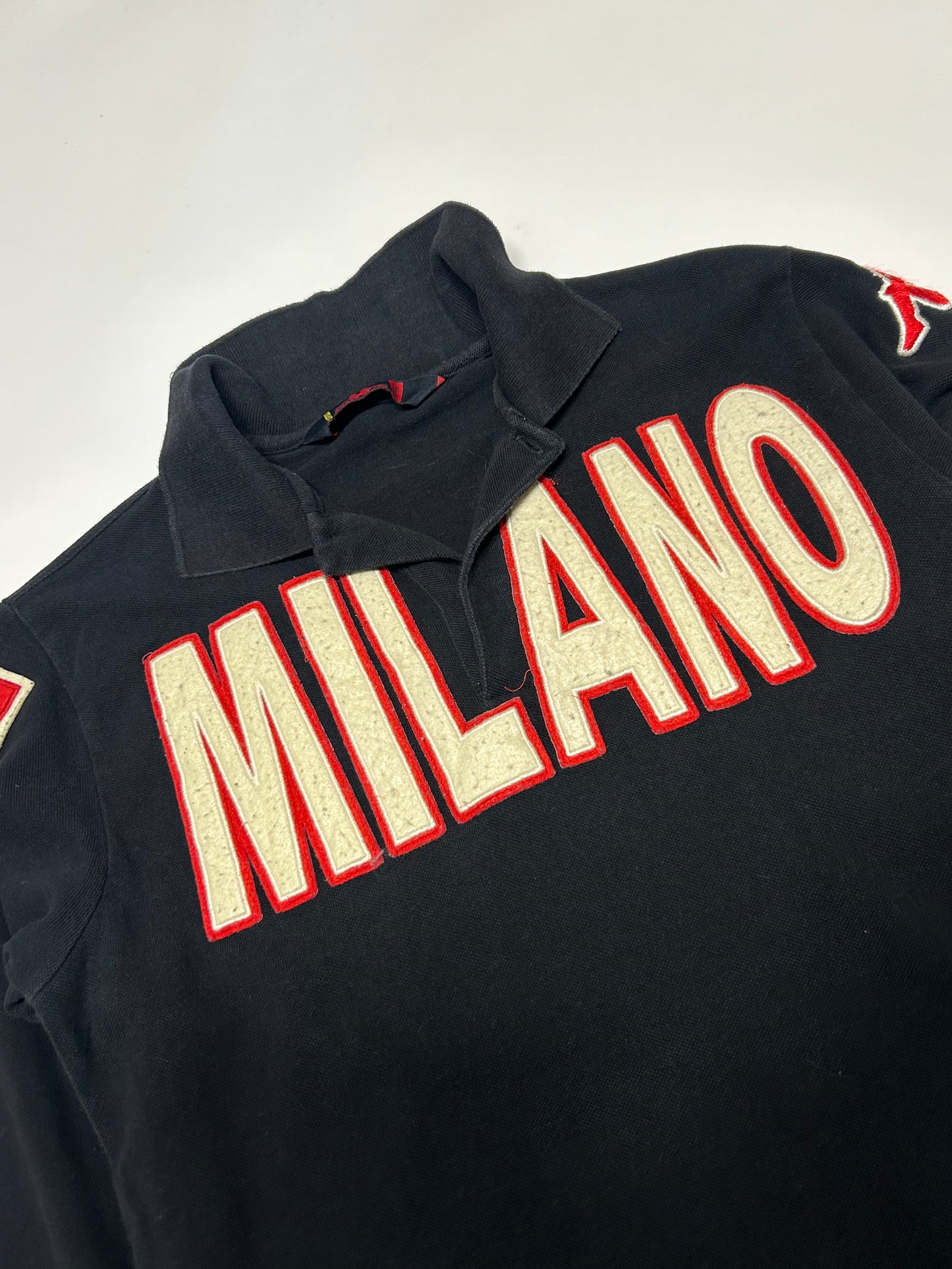 Vintage Kappa Milano long sleeve polo shirt (S)