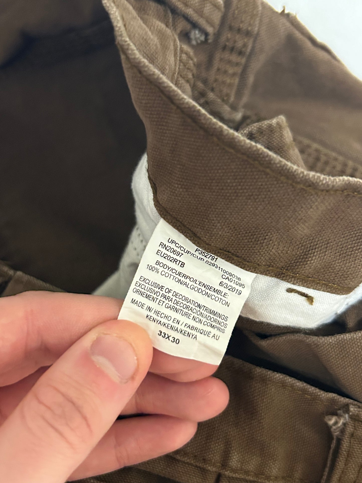 Dickies baggy carpenter pants (W33)