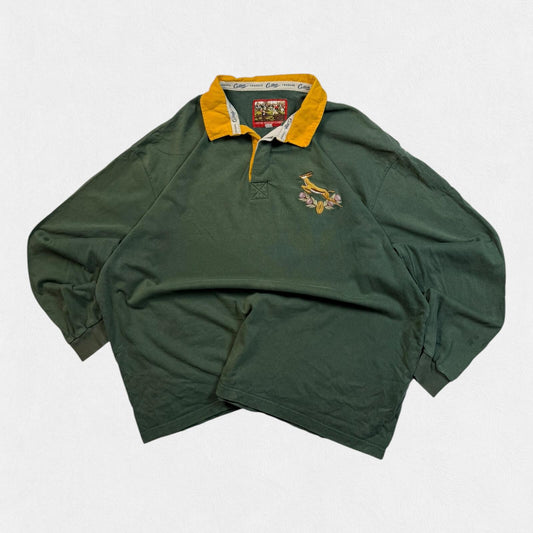 Vintage 90s South Africa Cotton Traders rugby shirt (4XL)