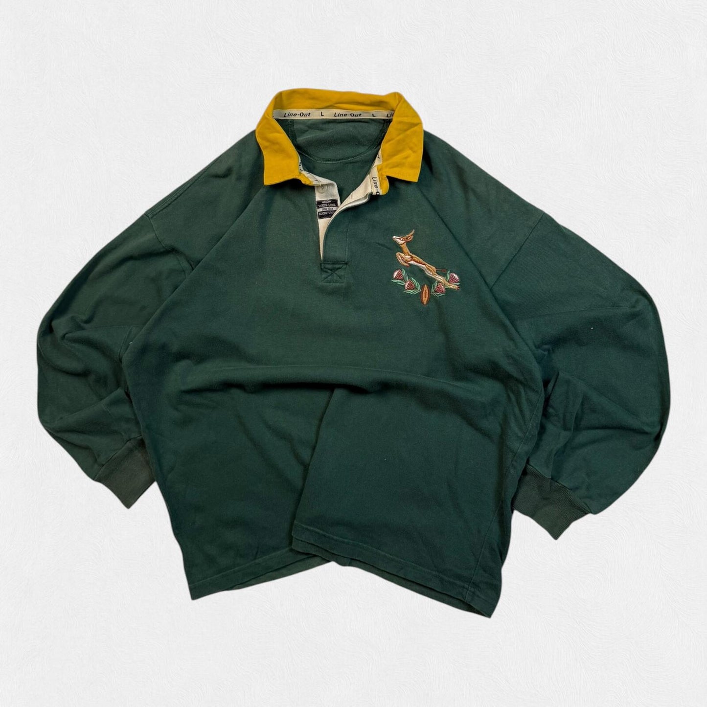 Vintage 90s South Africa springboks rugby shirt (L)