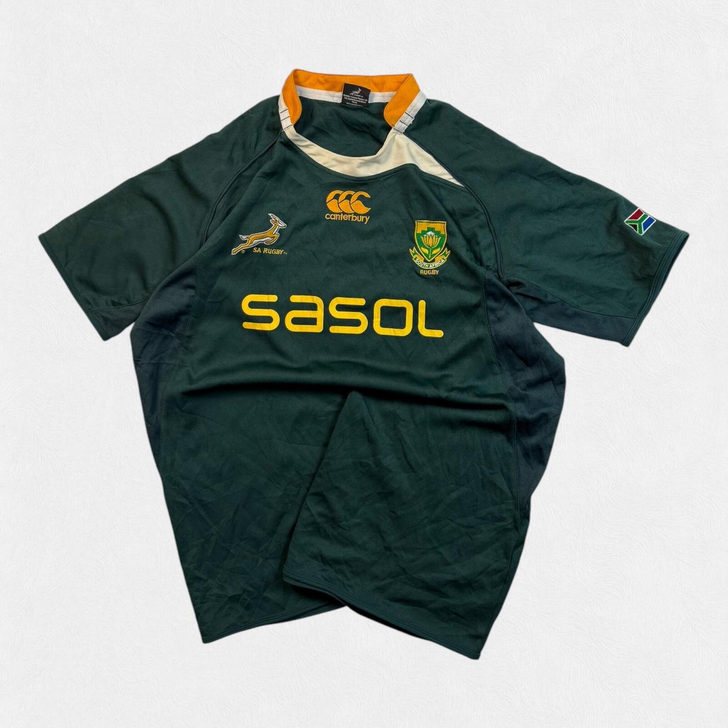 Vintage South Africa 2009/10 Canterbury rugby shirt (3XL)