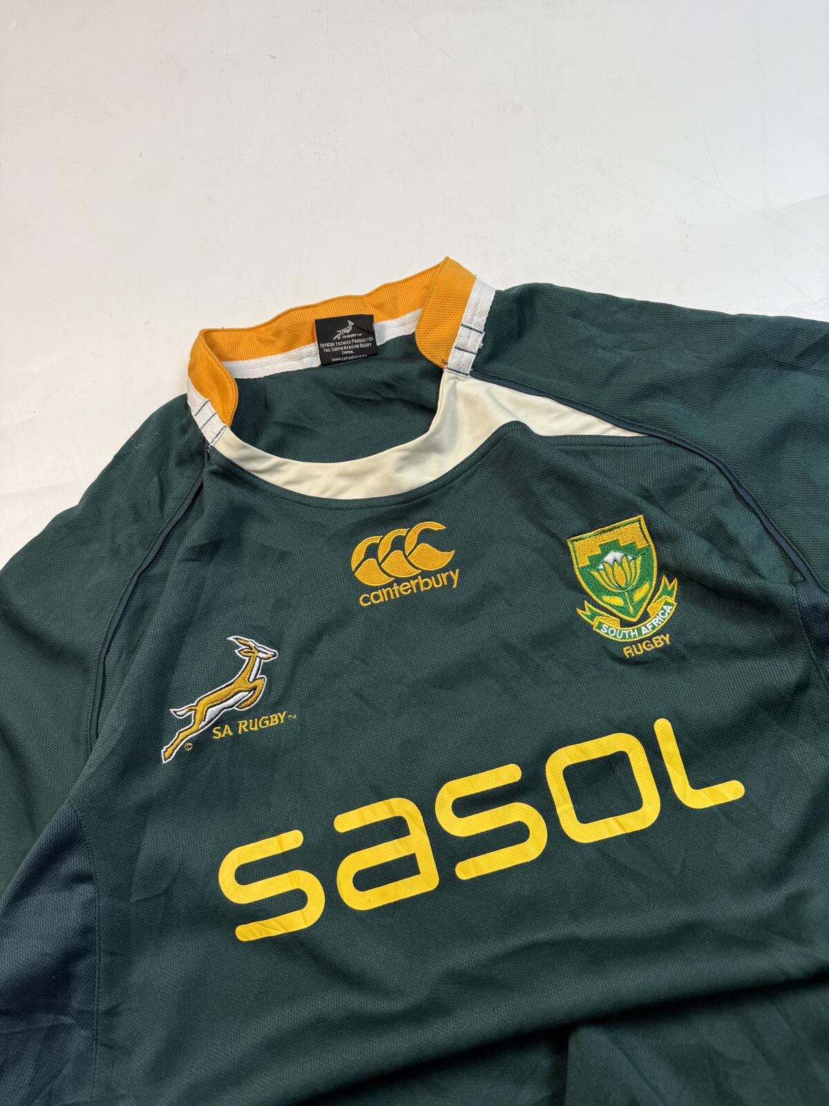 Vintage South Africa 2009/10 Canterbury rugby shirt (3XL)