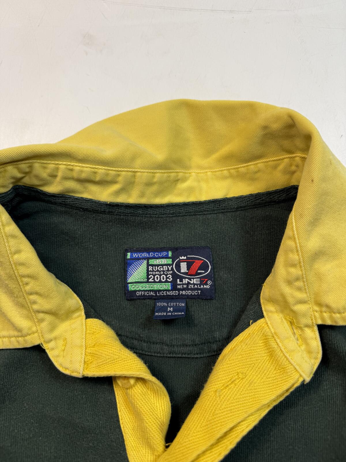 Vintage South Africa 2003 world cup rugby shirt (M)