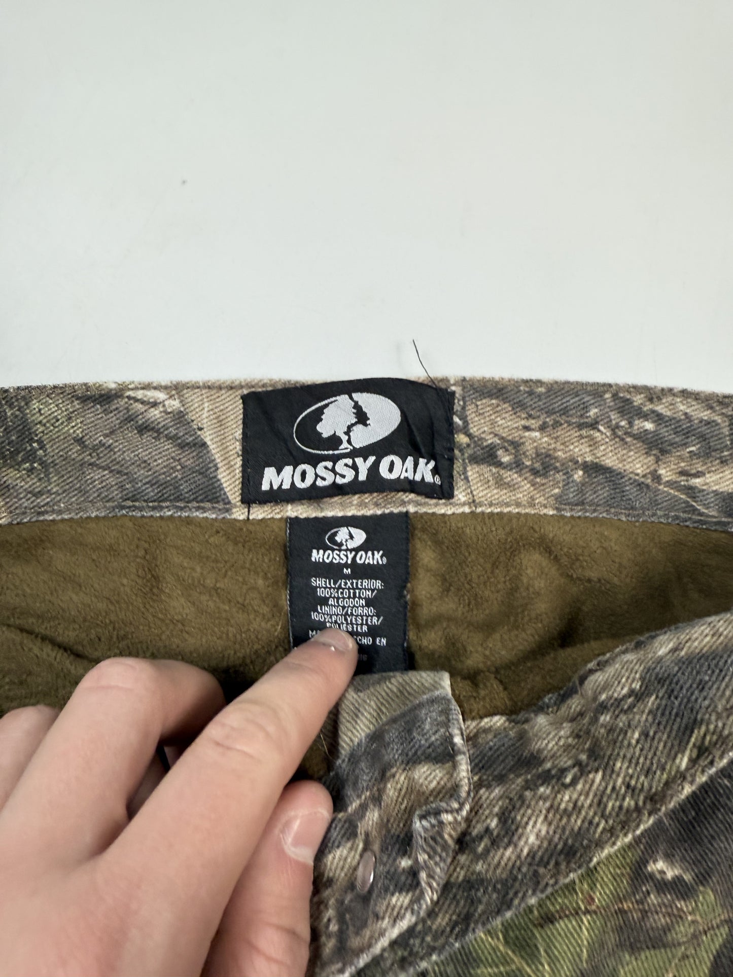 Vintage Mossy oak baggy real tree pants (W34)