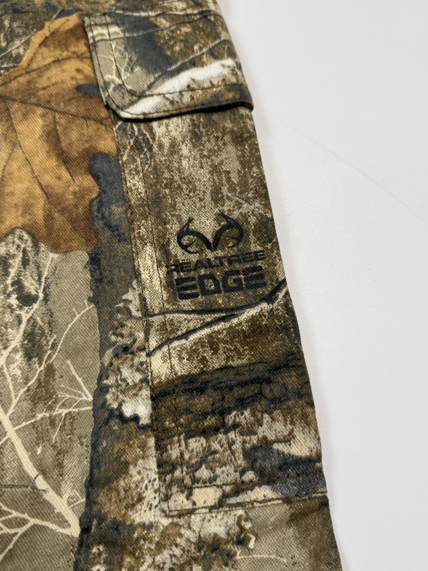 Real tree camo baggy cargo pants (W34)