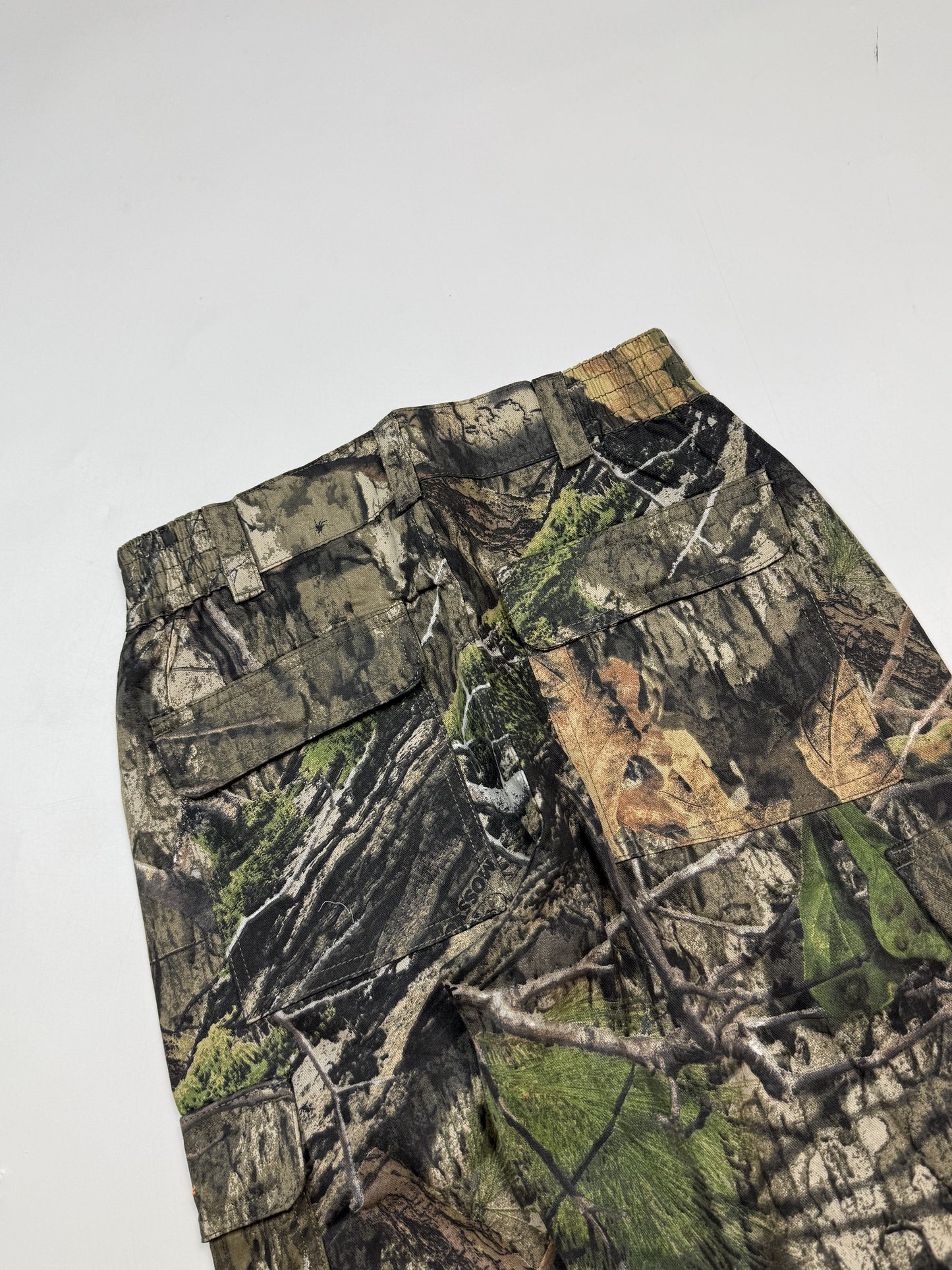 Real tree camo baggy cargo pants (W28)