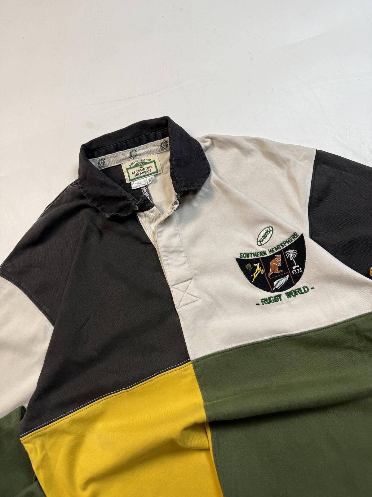 Vintage 90s southern hemisphere nations tour rugby shirt (M)