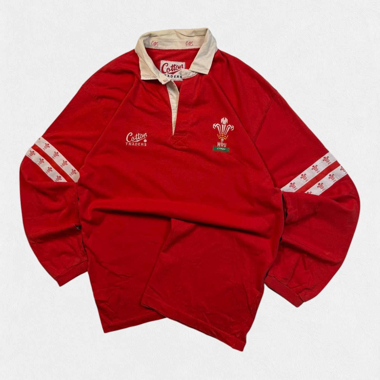 Vintage Wales 1995/96 Cotton Traders rugby shirt (XL)