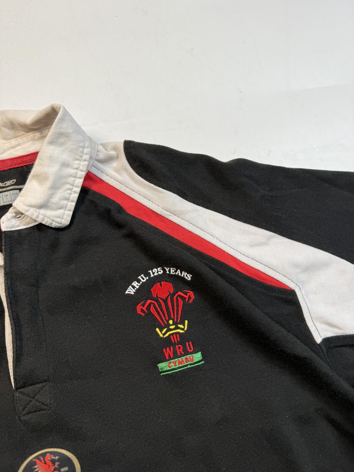 Vintage Wales 2005/06 Reebok anniversary rugby shirt (L)