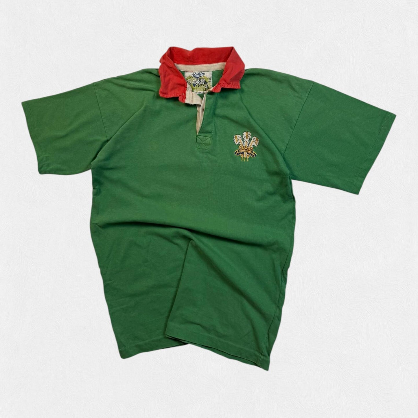 Vintage Wales 1987-89 Bukta away rugby shirt (M)