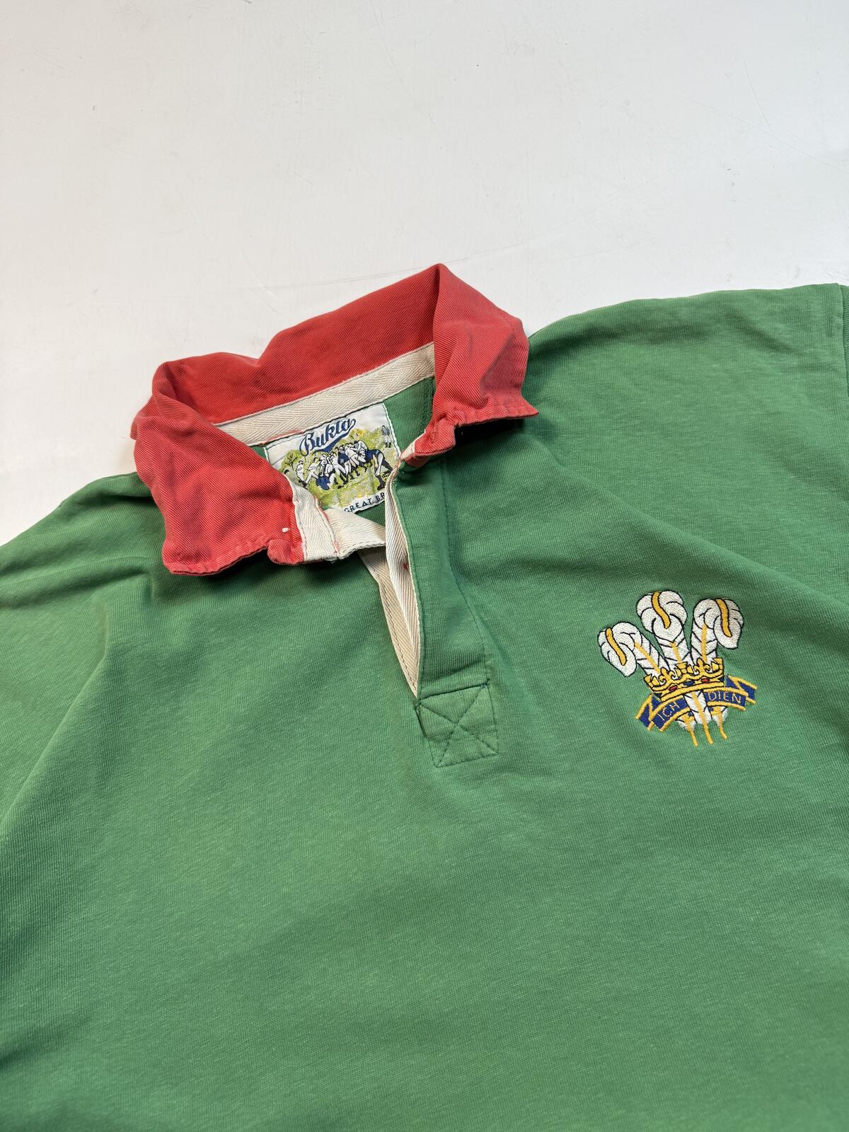 Vintage Wales 1987-89 Bukta away rugby shirt (M)