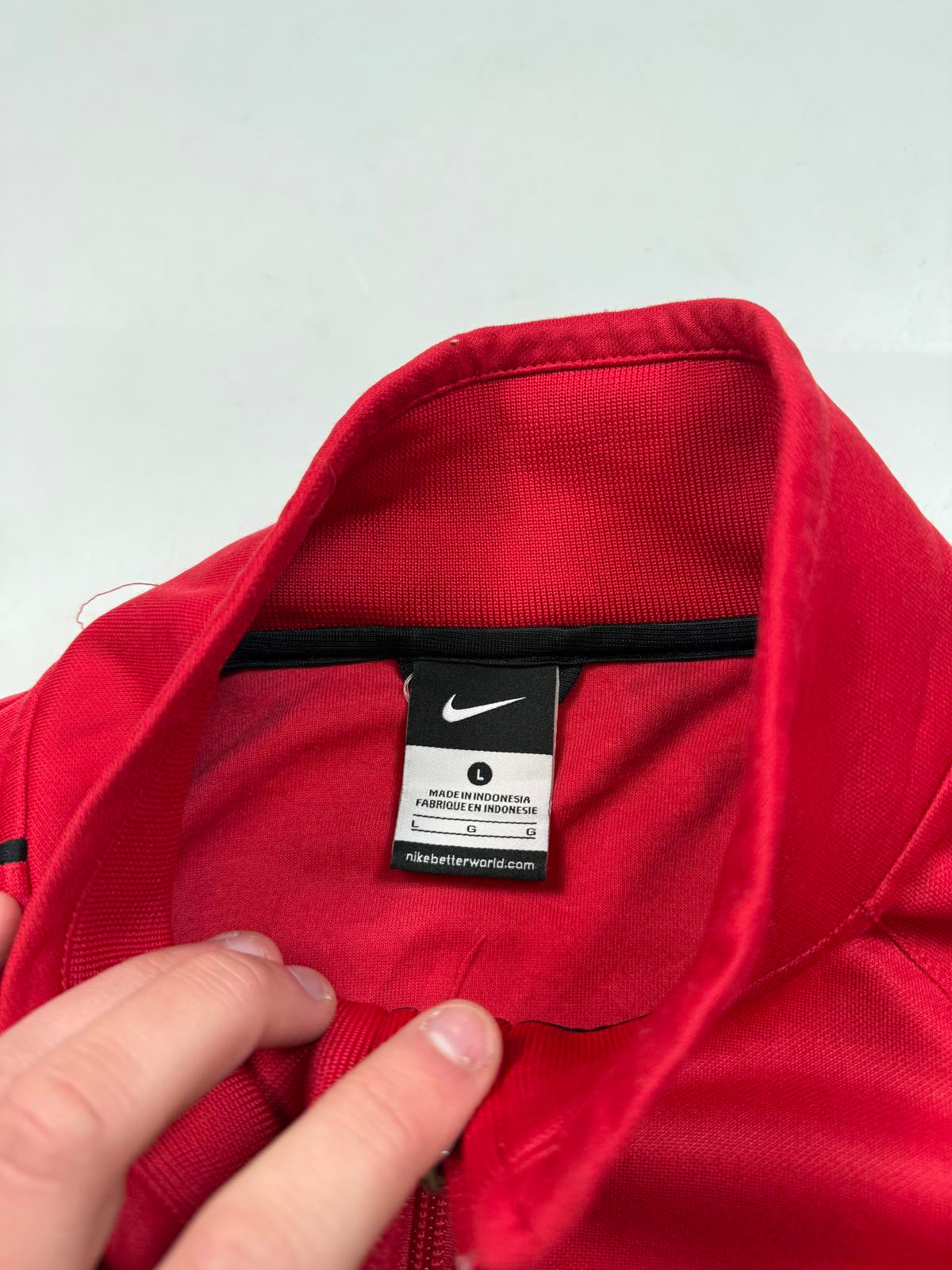 Manchester United 2012/13 Nike football track jacket (L)