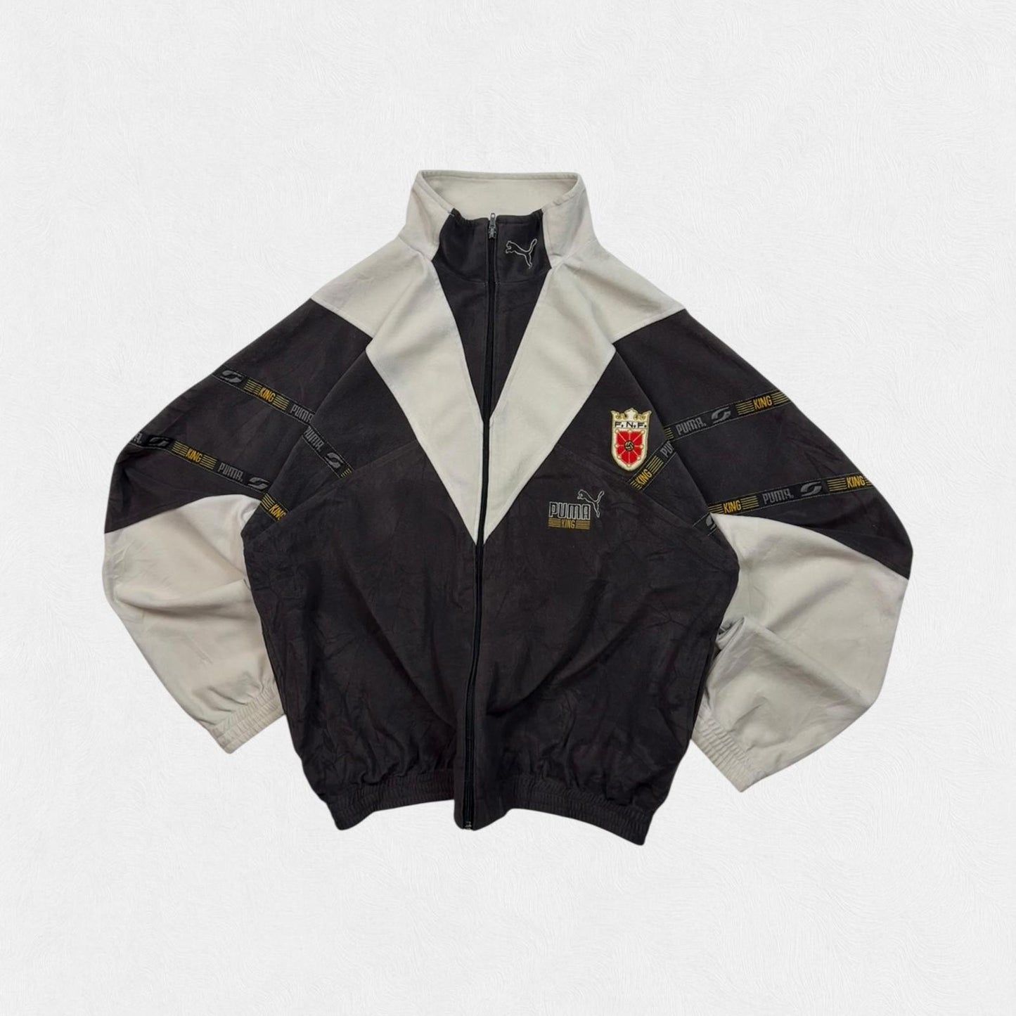 Vintage 90s Navarre Spain football Track top (L)