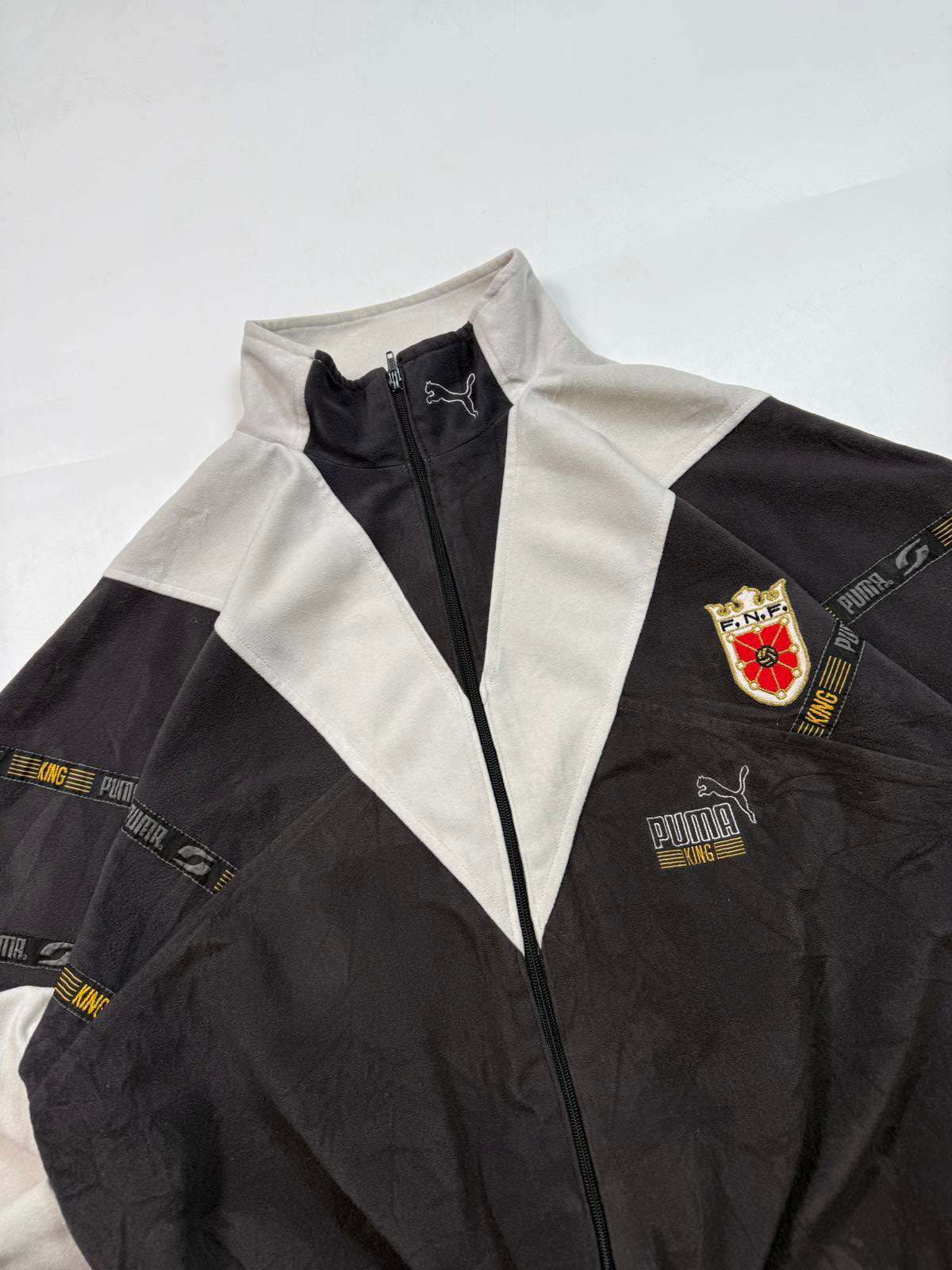 Vintage 90s Navarre Spain football Track top (L)