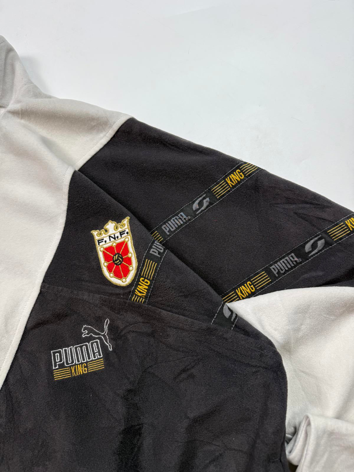 Vintage 90s Navarre Spain football Track top (L)
