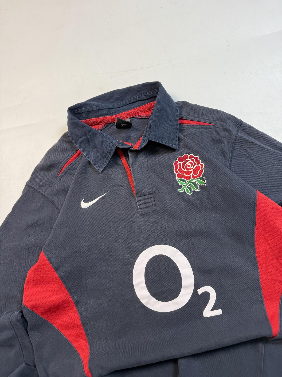 Vintage England 2003-05 Nike away rugby shirt (L)