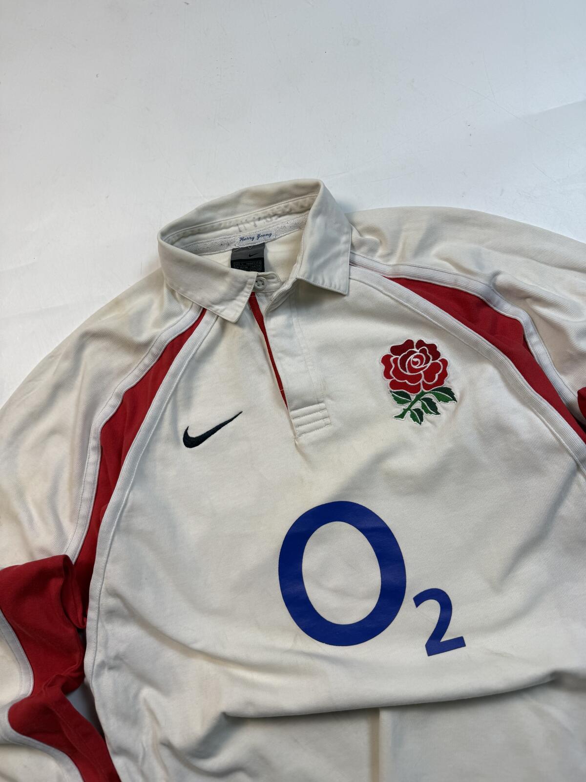 Vintage England 2002/03 Nike rugby union shirt (S)