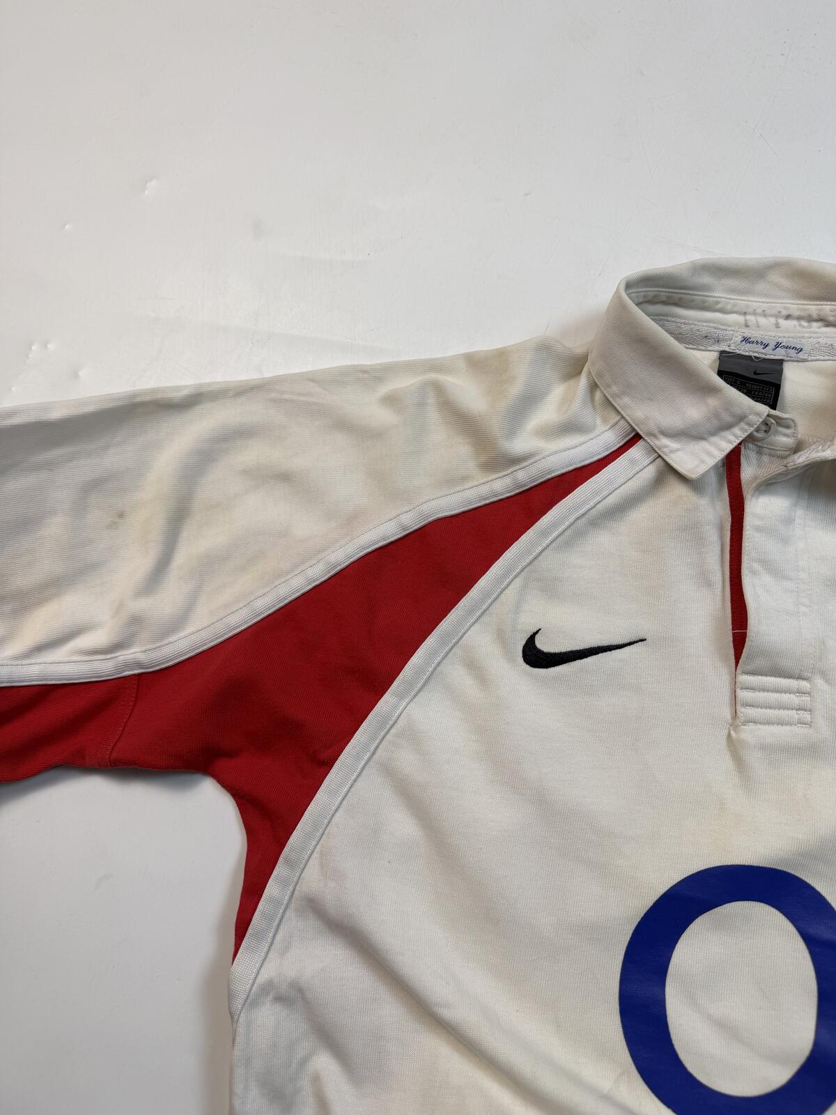 Vintage England 2002/03 Nike rugby union shirt (S)