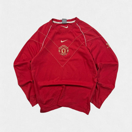 Vintage 2000s Manchester United long sleeve tee (M)