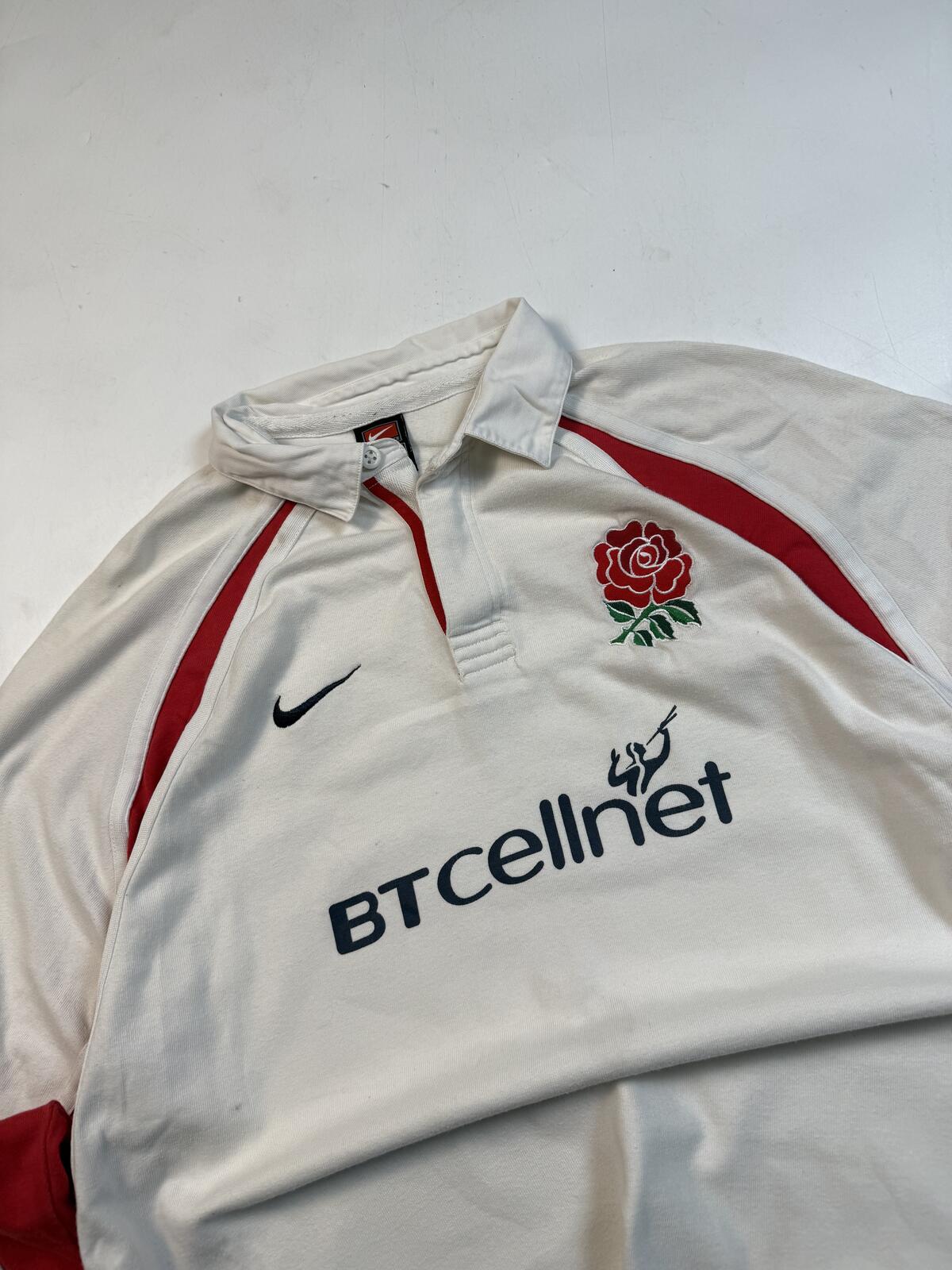 Vintage England 2001/02 Nike rugby union shirt (XXL)