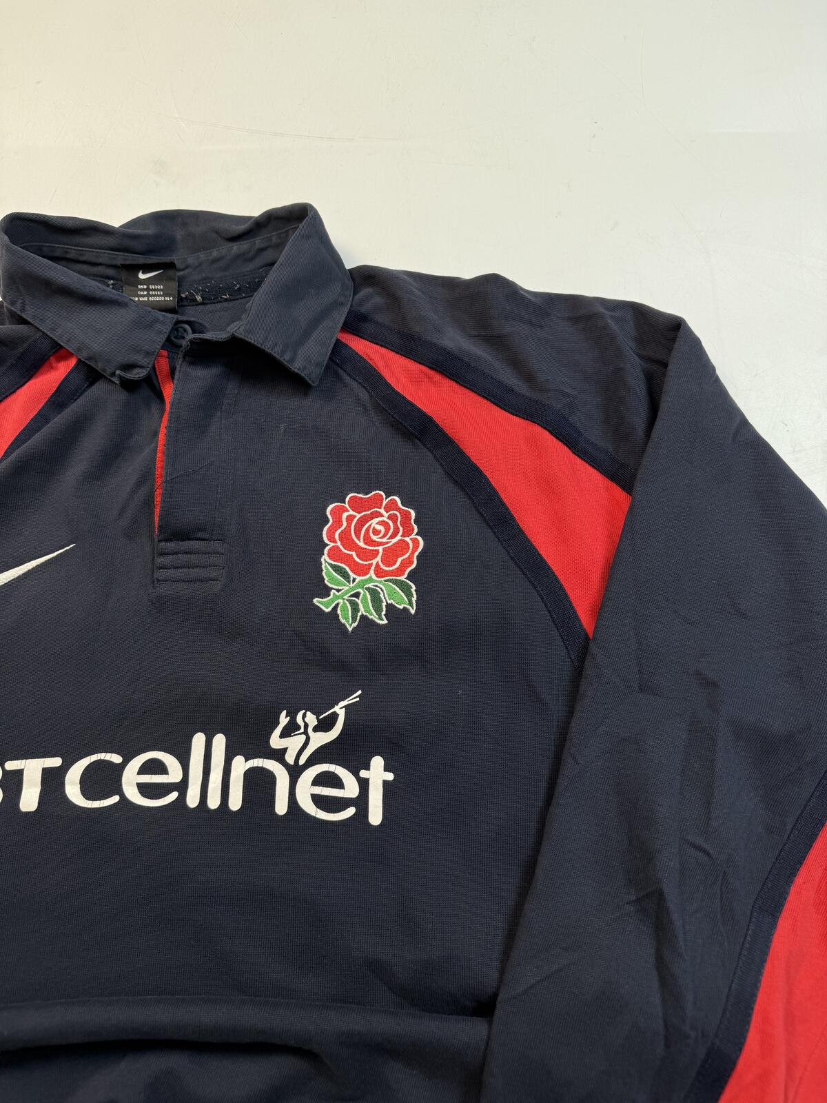 Vintage England 2001/02 Nike away rugby shirt (XL)