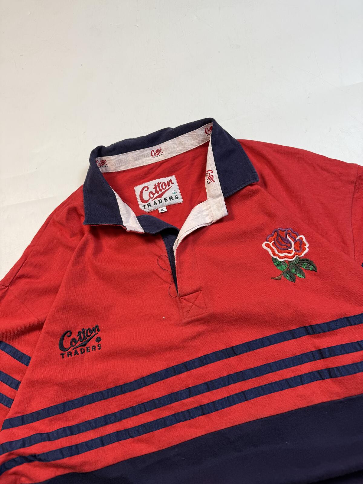 Vintage England 1995-97 Cotton Traders away rugby shirt (XXL)