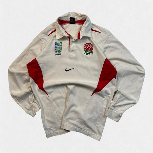 Vintage England 2003 world cup Nike rugby shirt (L)