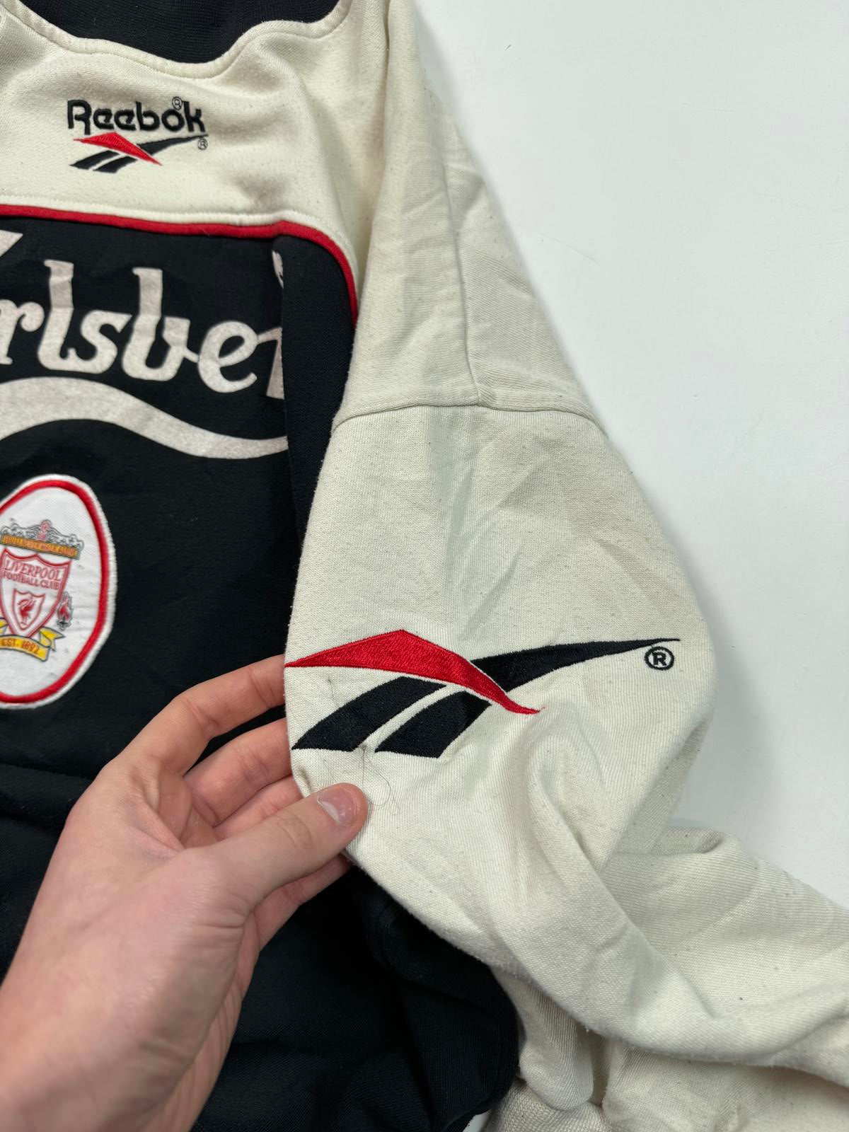 Vintage Liverpool 1996-98 Reebok football sweatshirt (M)