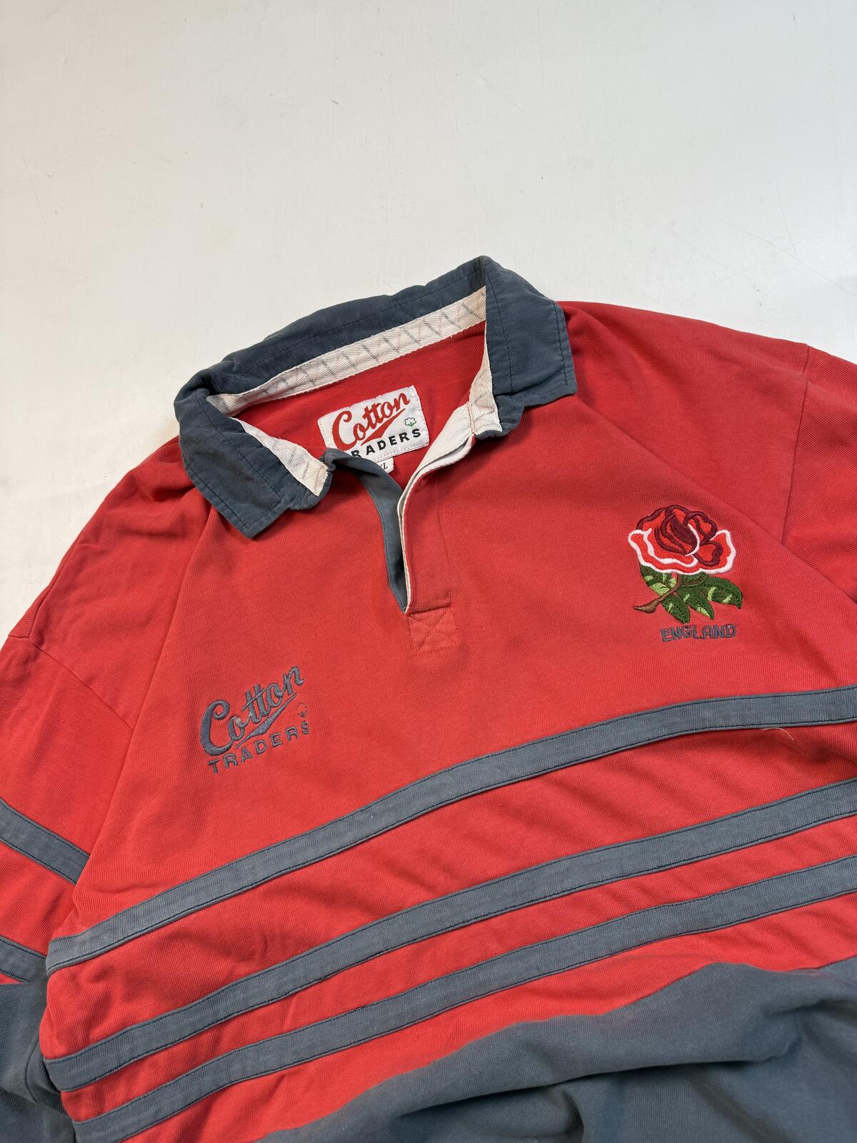 Vintage England 1995-97 Cotton Traders away rugby shirt (XL)