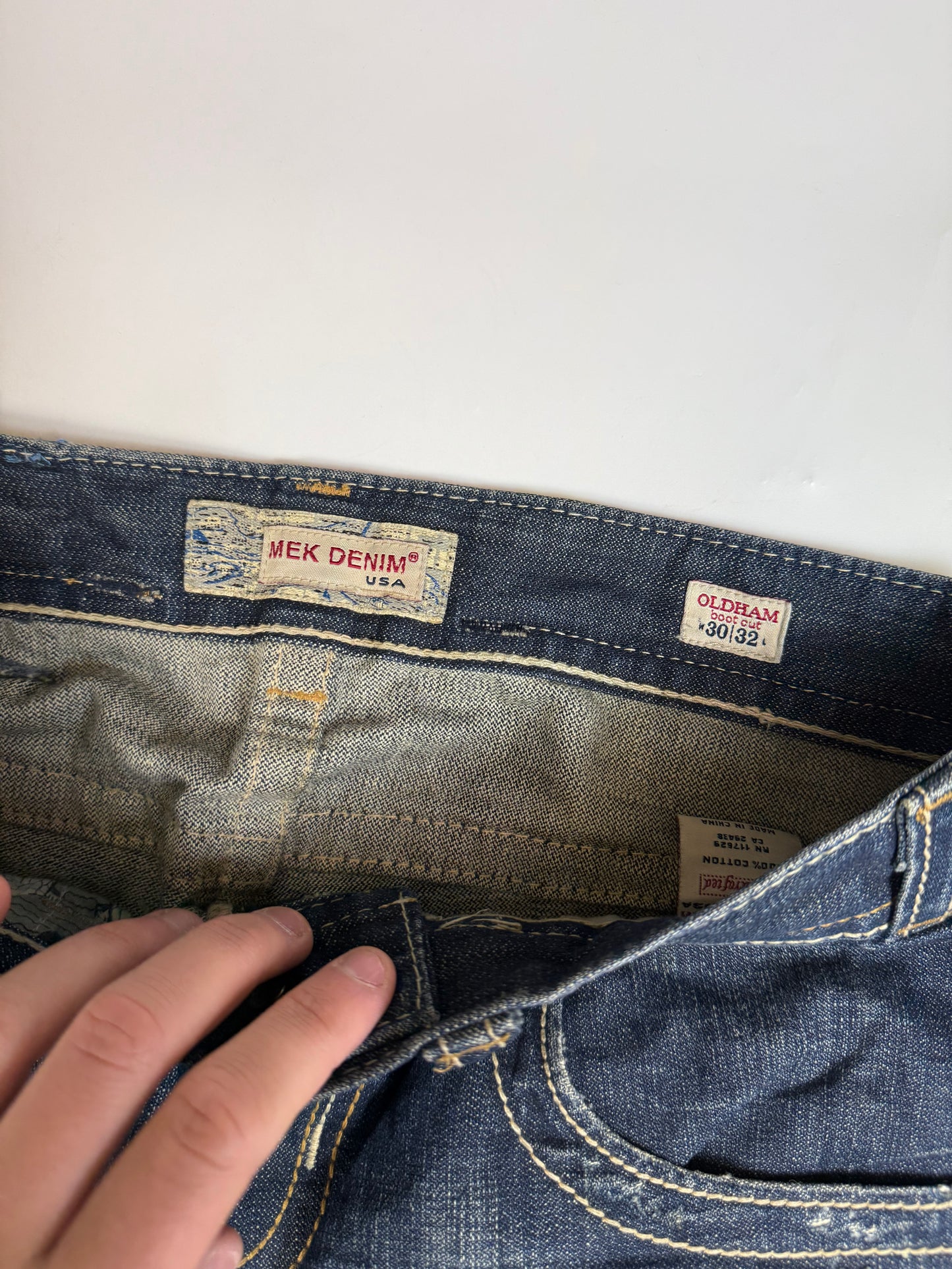 Vintage Y2K MEK baggy Jeans (W32)