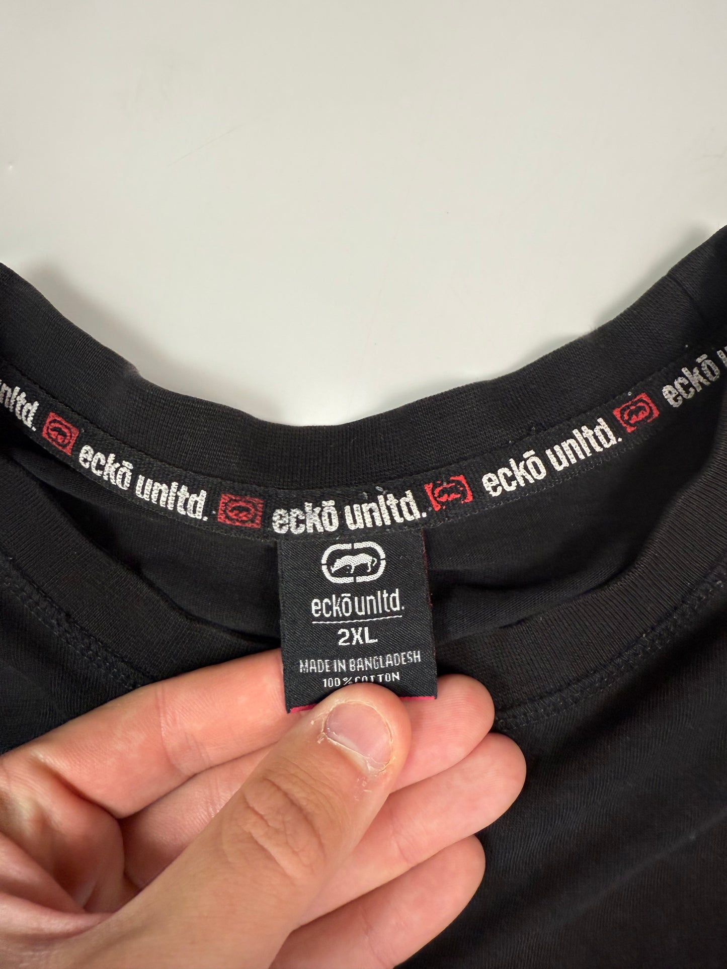 Vintage Ecko Unltd centre logo tee (XXL)