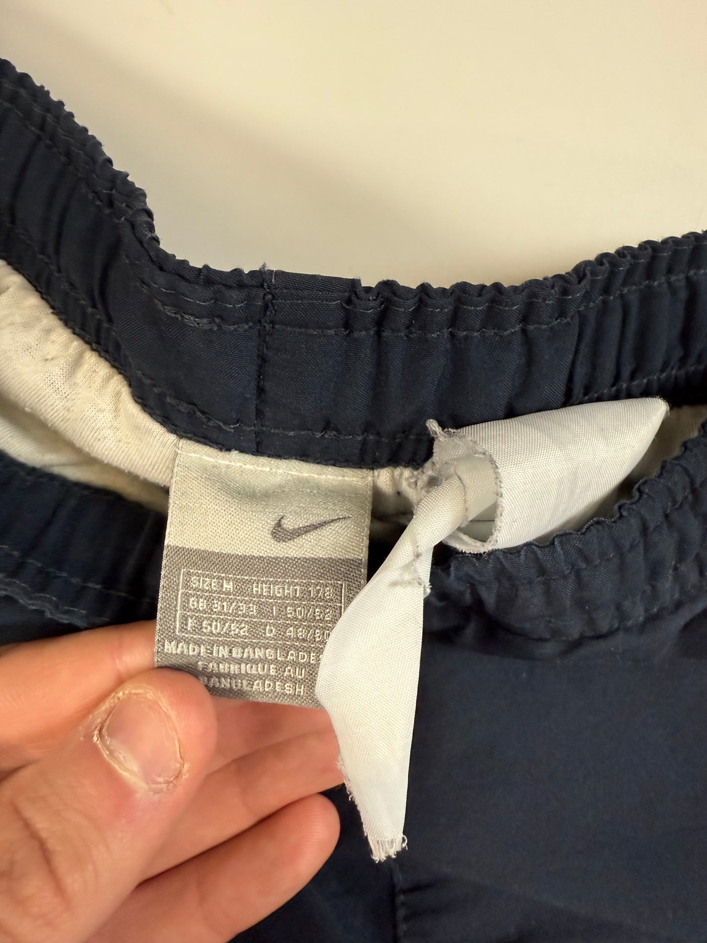 Vintage Nike mini swoosh track pants (M)