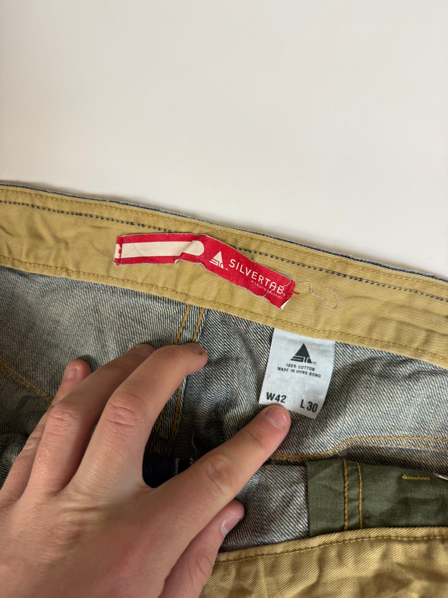 Vintage Levi's silvertab baggy Jeans (W42)