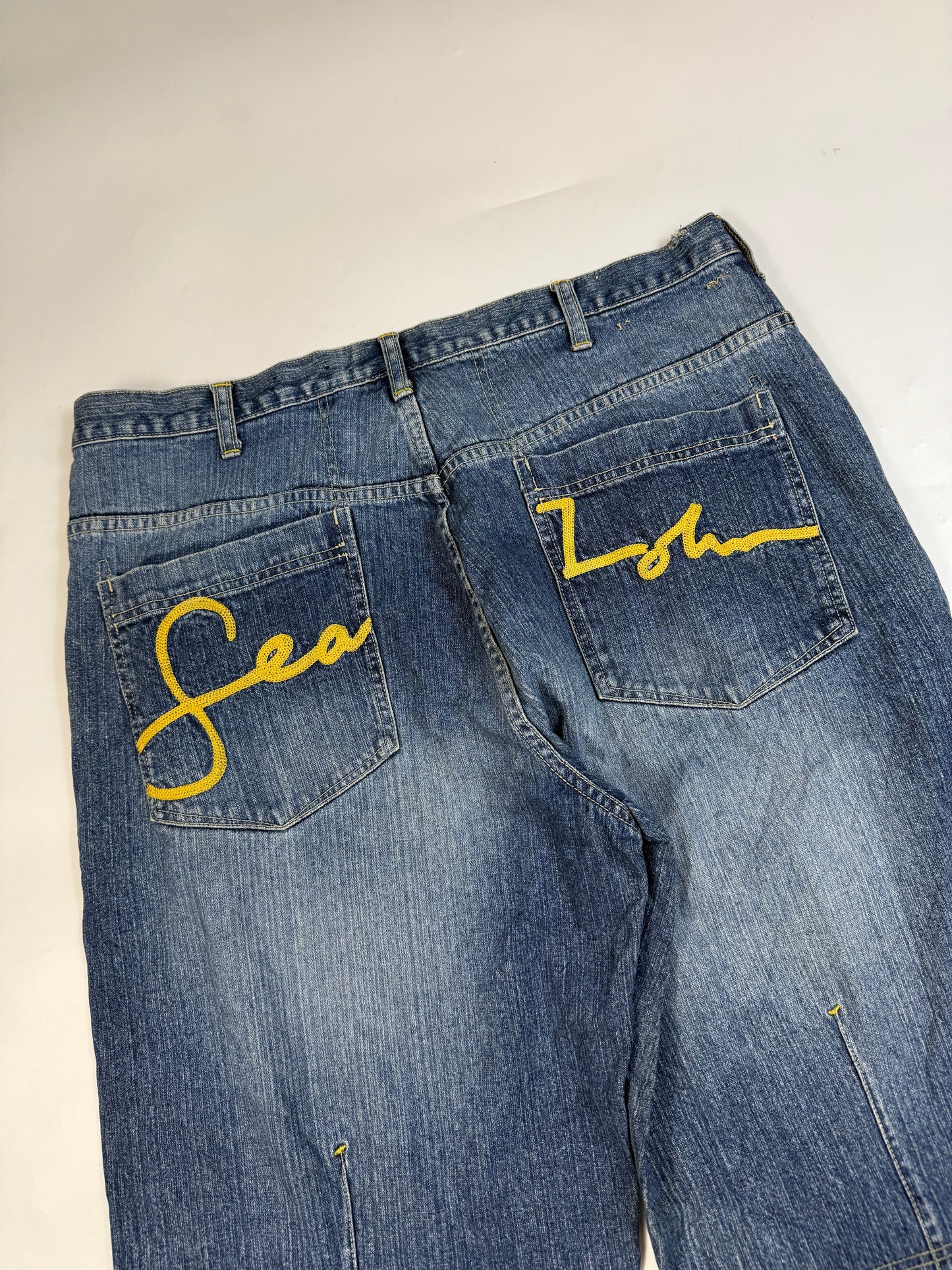 Vintage Sean John spell out baggy Jeans (W38)