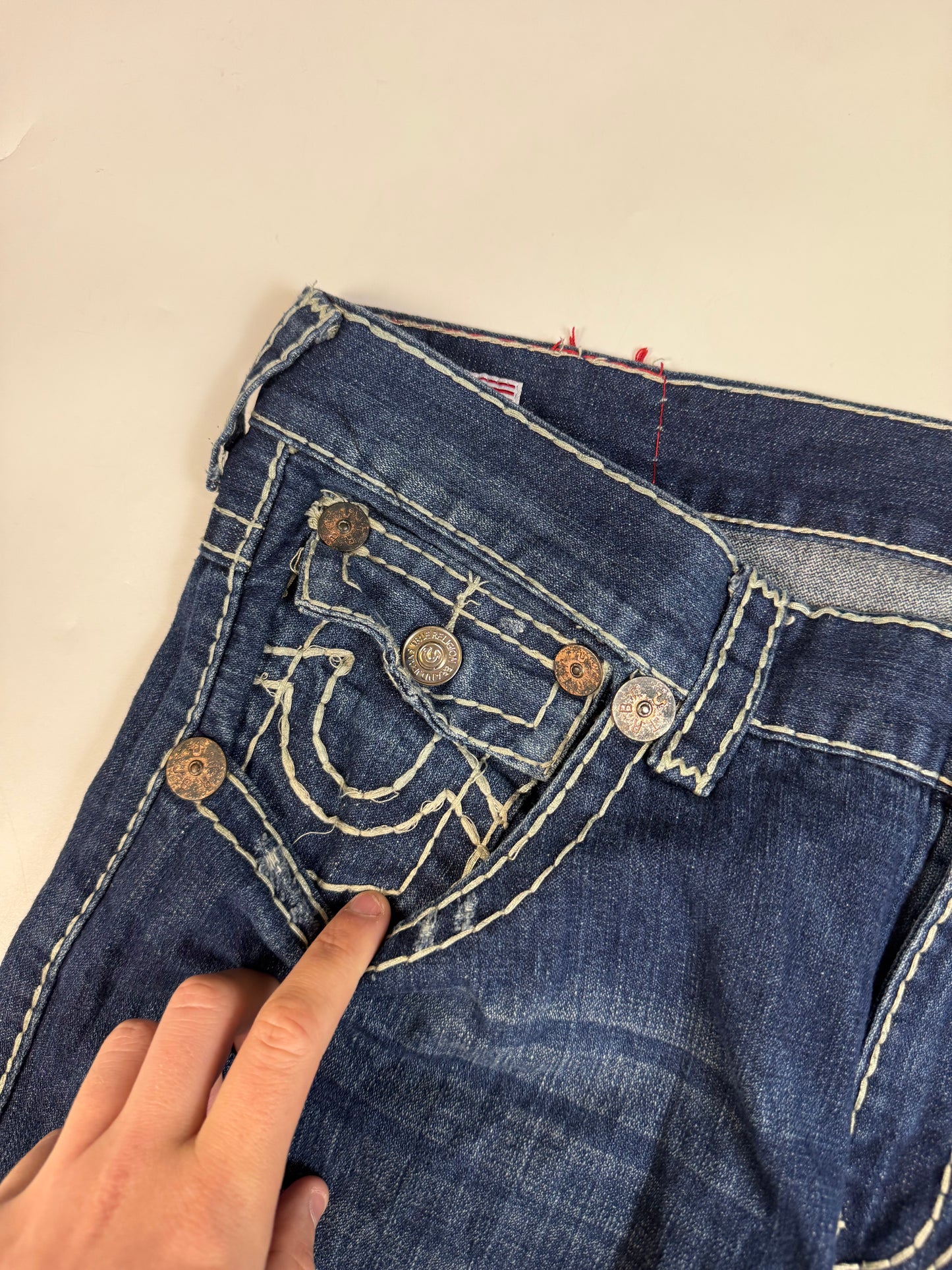 True Religion ricky baggy Jeans (W40)