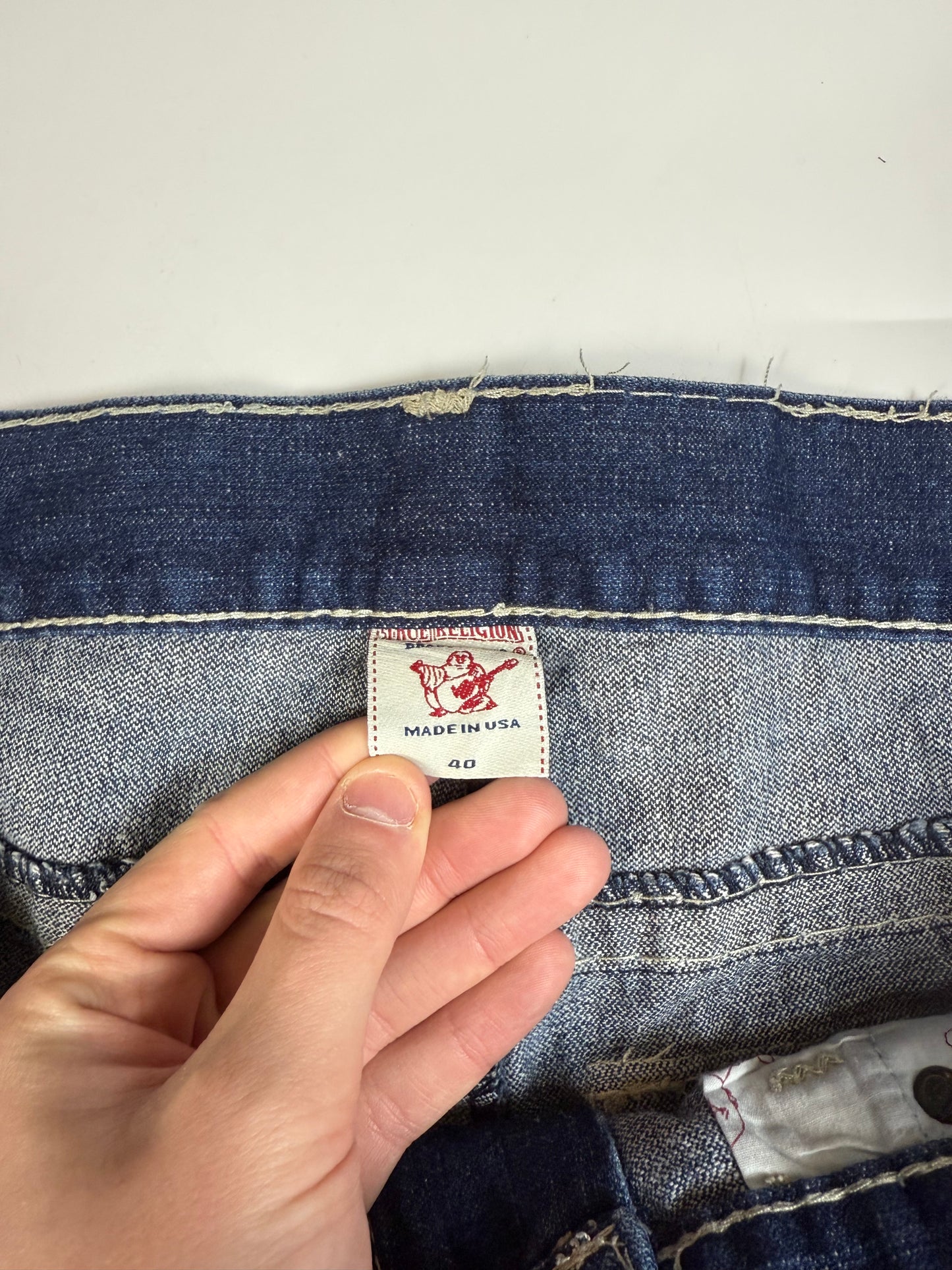 True Religion ricky baggy Jeans (W40)