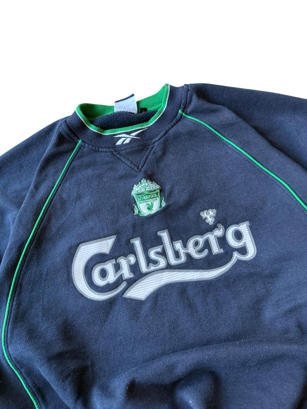 Vintage Liverpool 1999/00 Reebok football sweatshirt (L)