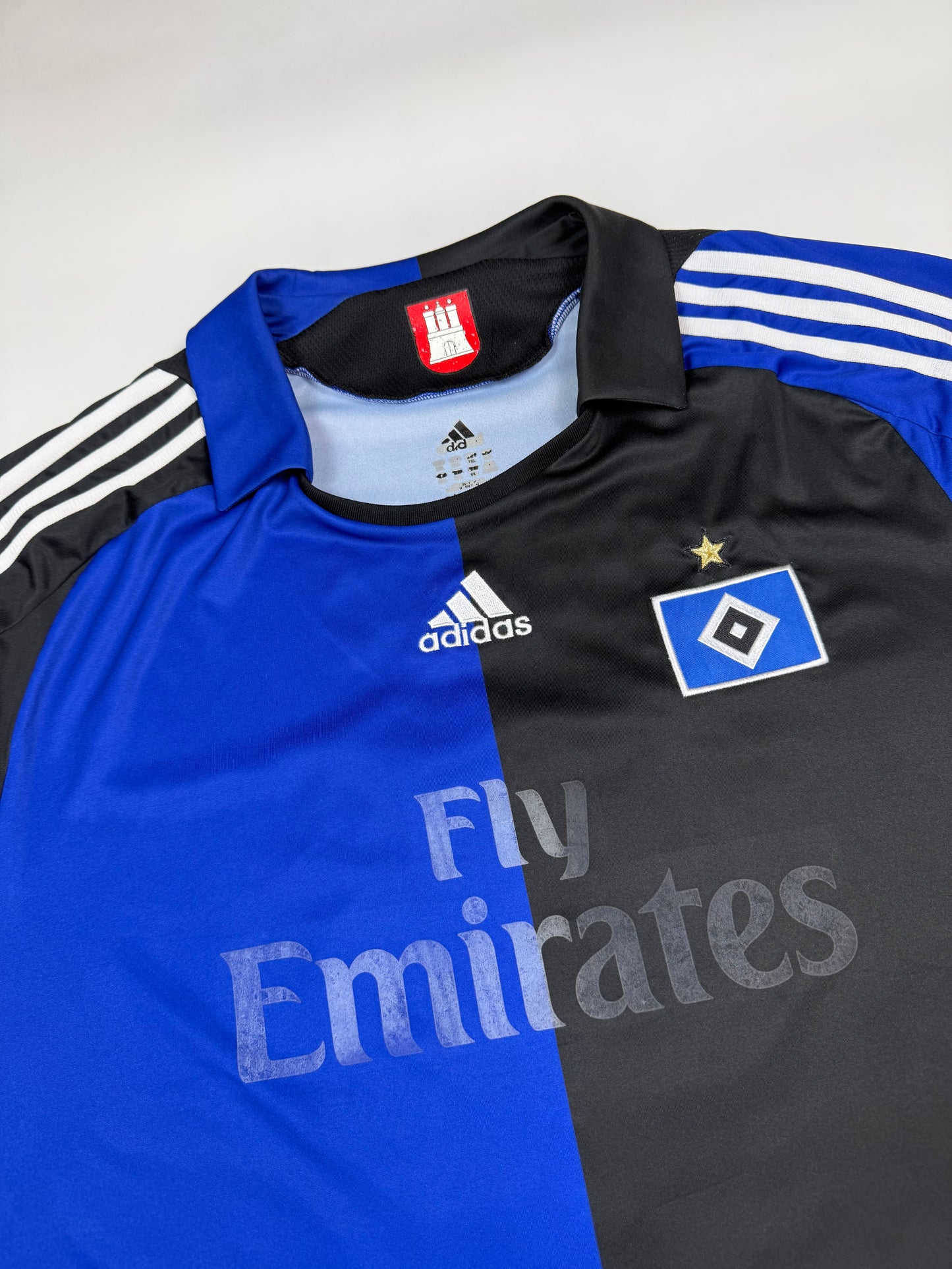 Vintage Hamburg 2008/09 Adidas away football shirt (XXL)