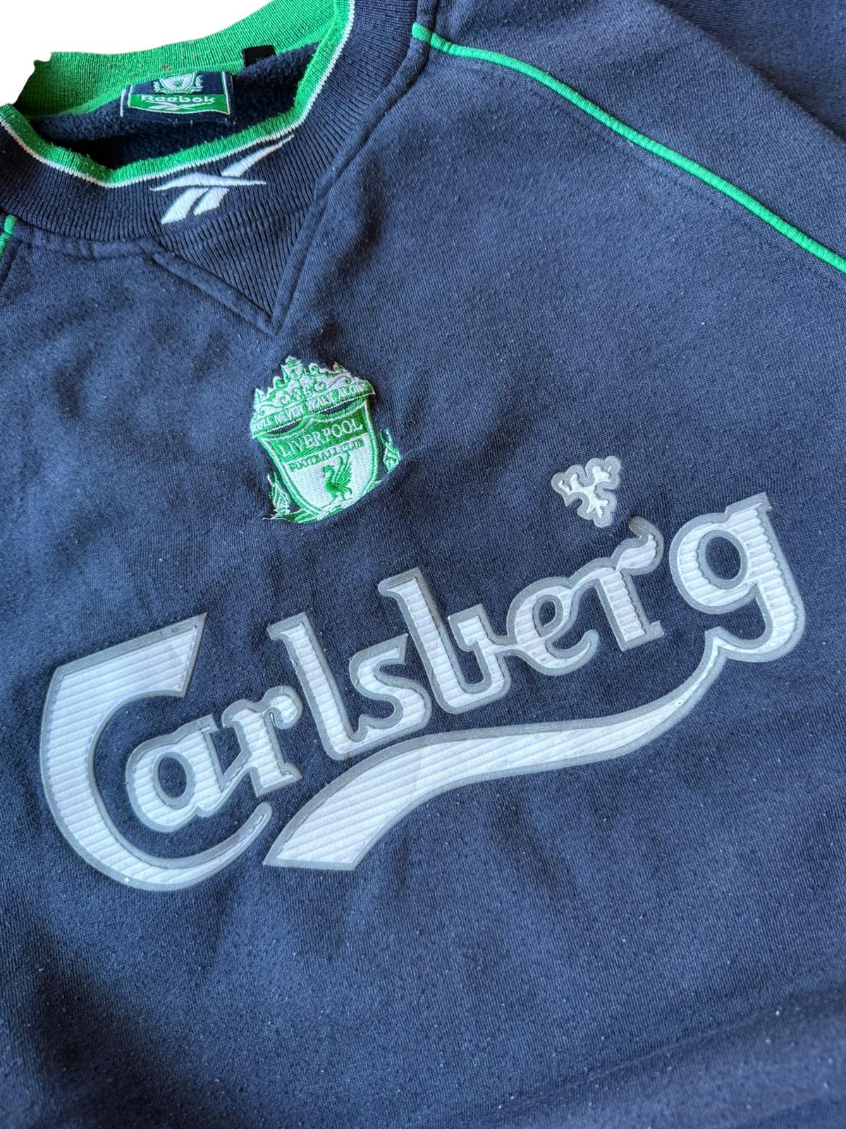 Vintage Liverpool 1999/00 Reebok football sweatshirt (L)