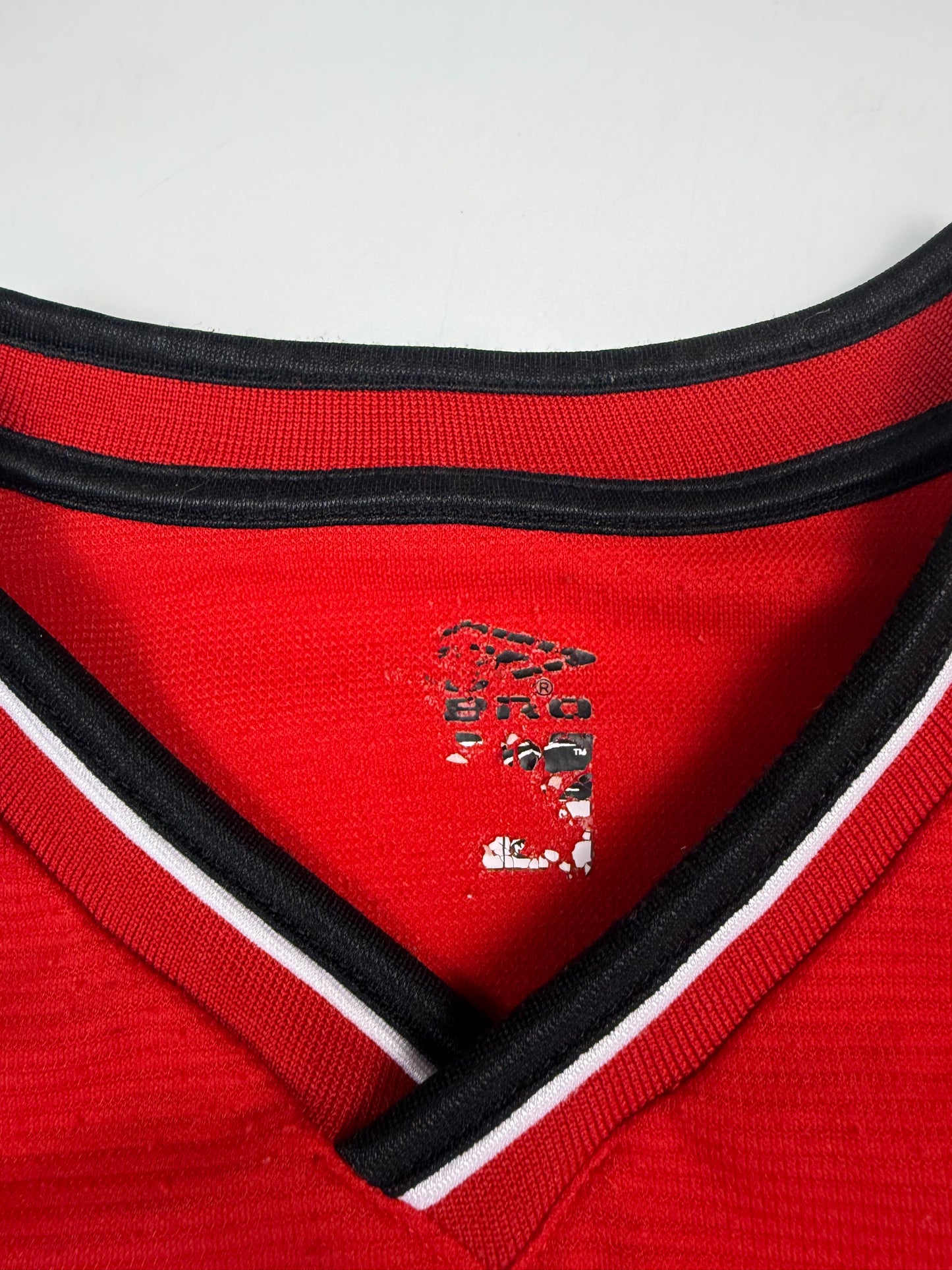 Vintage Manchester United 2000-02 Umbro home football shirt (XL)