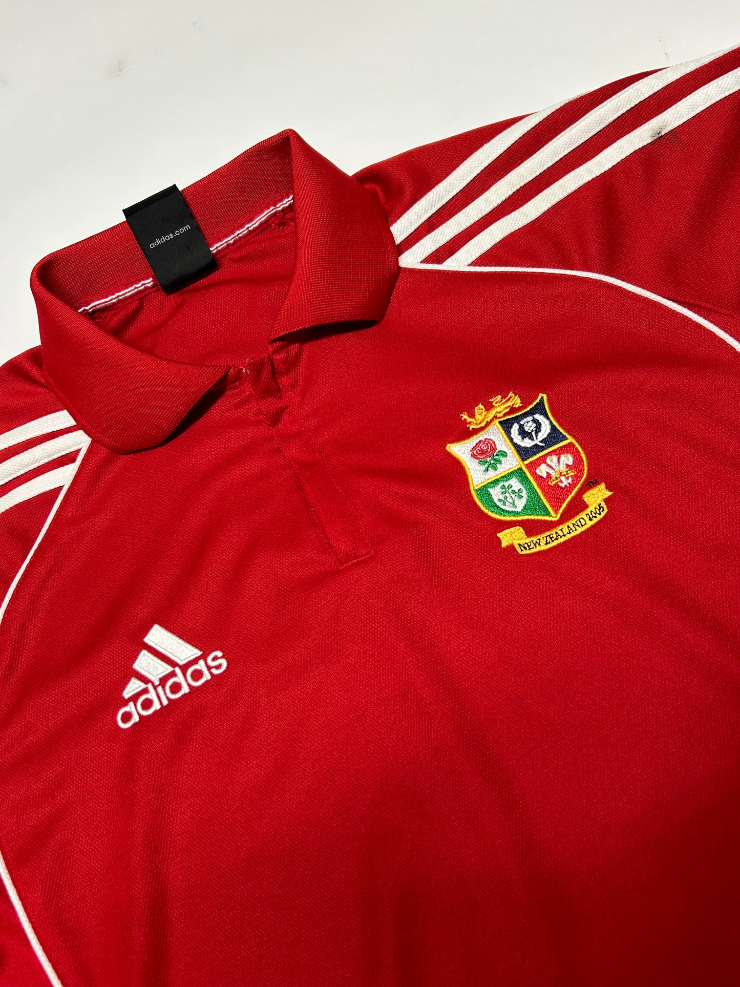 British & Irish Lions 2005 Adidas rugby shirt (M)
