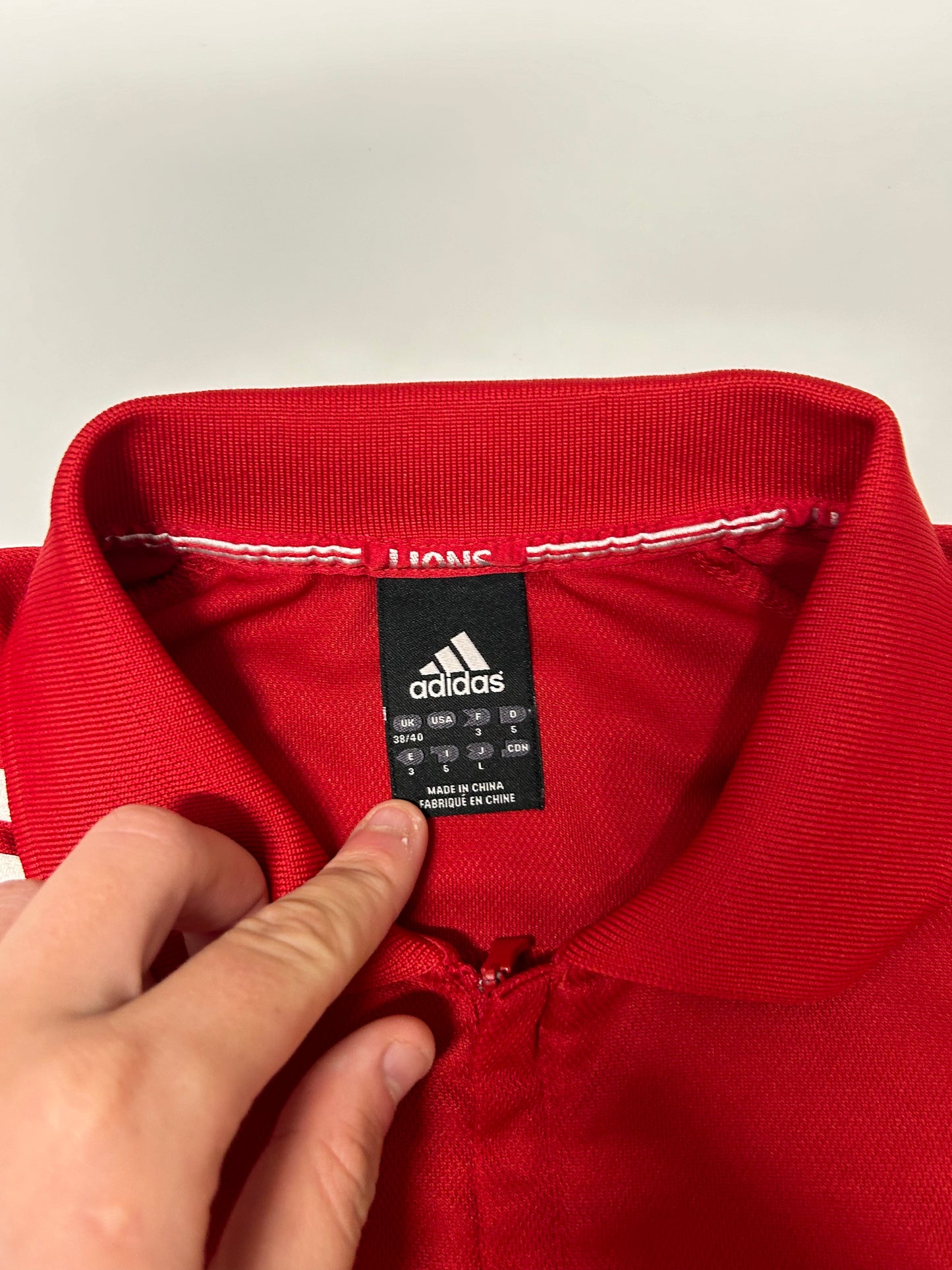 British & Irish Lions 2005 Adidas rugby shirt (M)